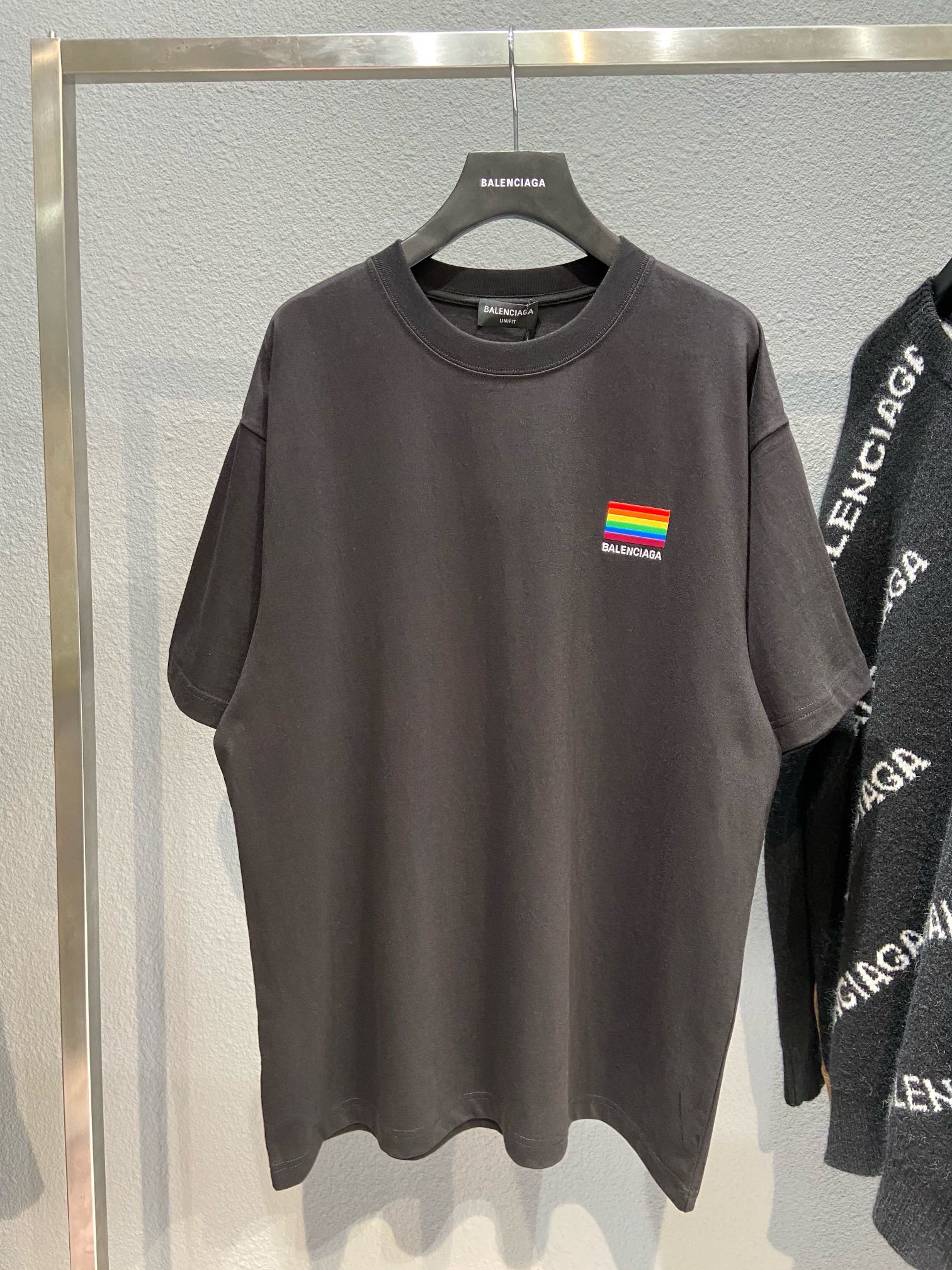 Balenciaga T-Shirt LGBTQ Boxy in White