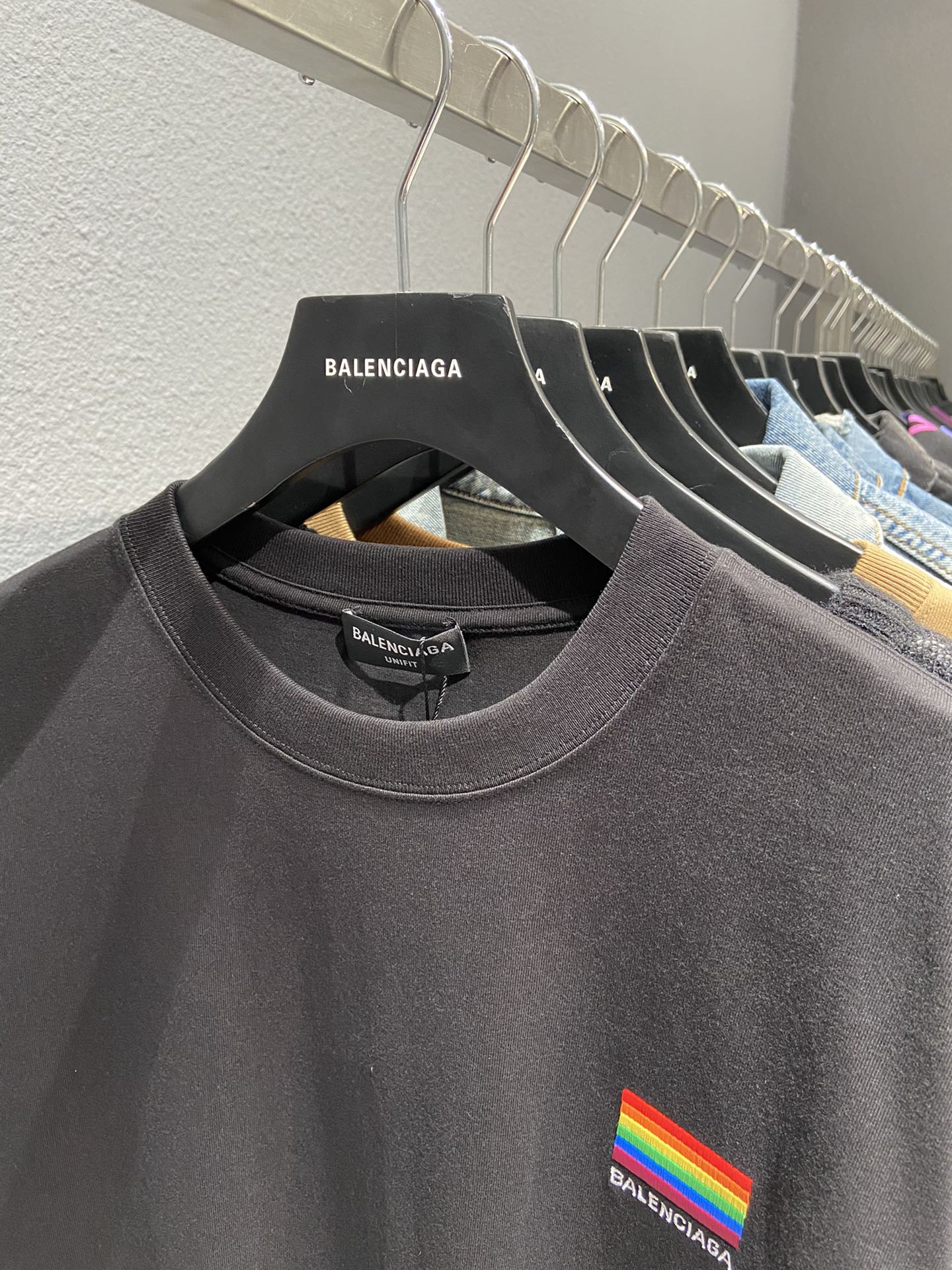 Balenciaga T-Shirt LGBTQ Boxy in White