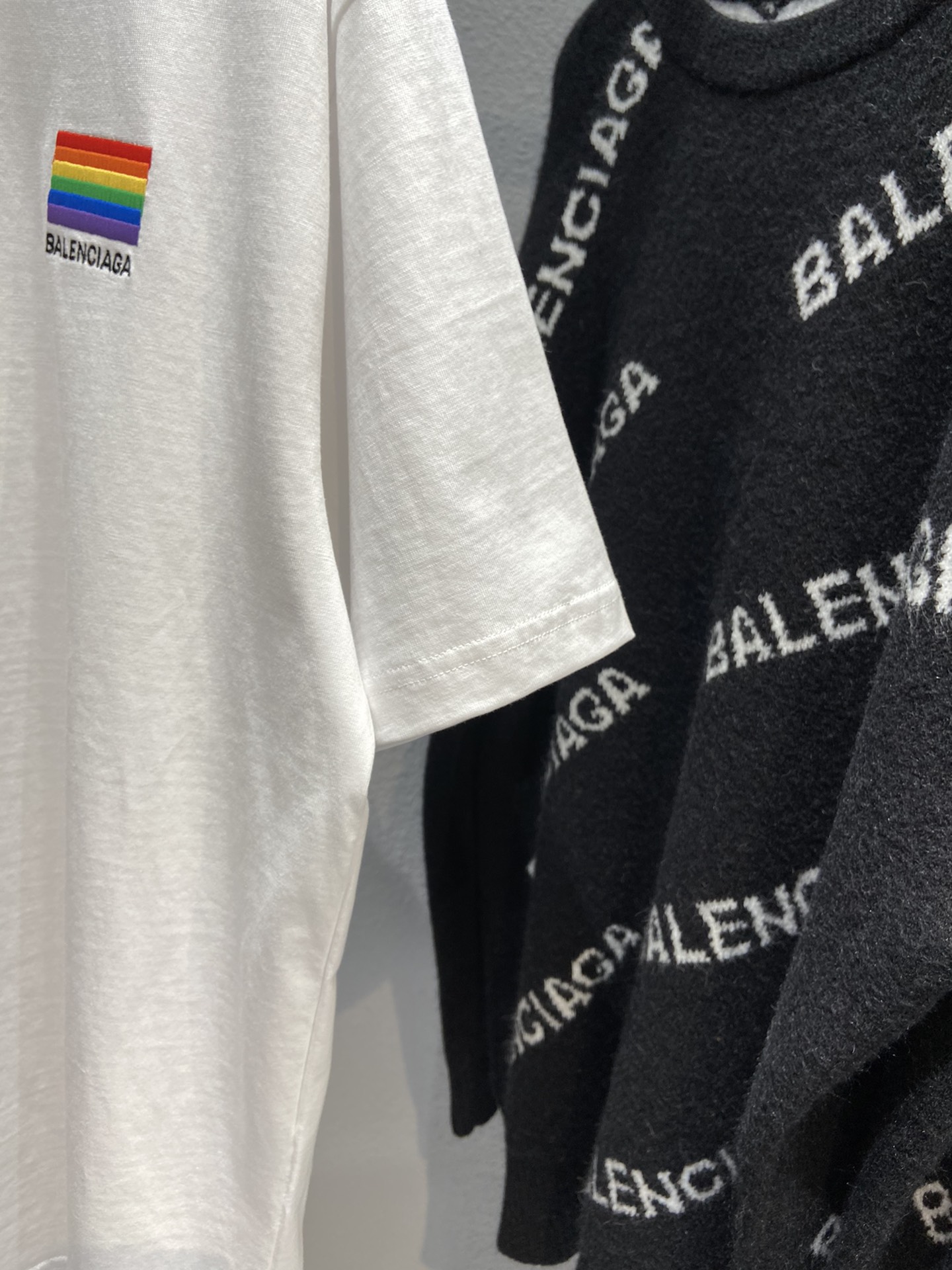 Balenciaga T-Shirt LGBTQ Boxy in White