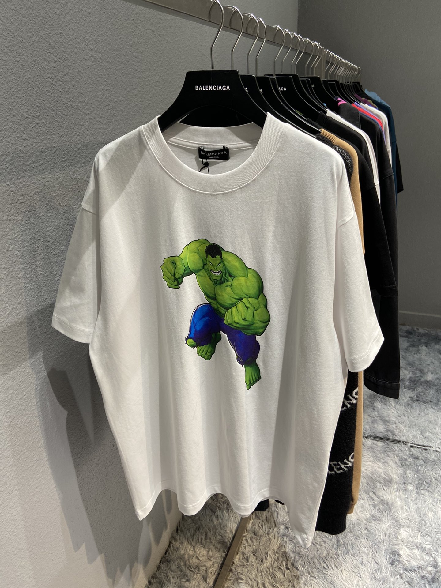 Balenciaga T-Shirt Hulk©2021marvel Layered