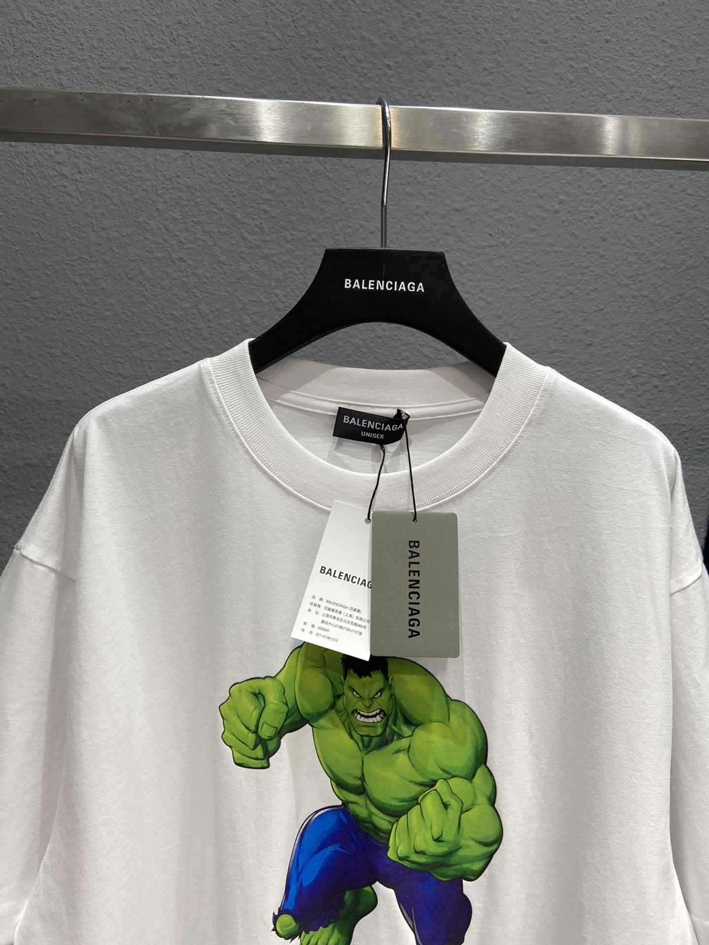 Balenciaga T-Shirt Hulk©2021marvel Layered