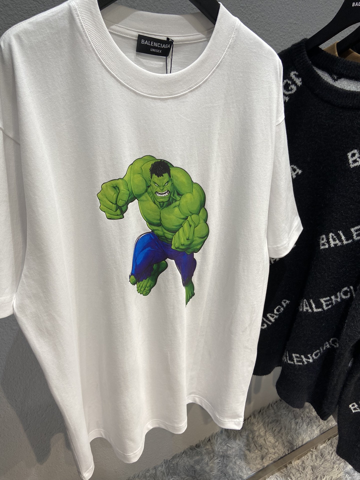 Balenciaga T-Shirt Hulk©2021marvel Layered