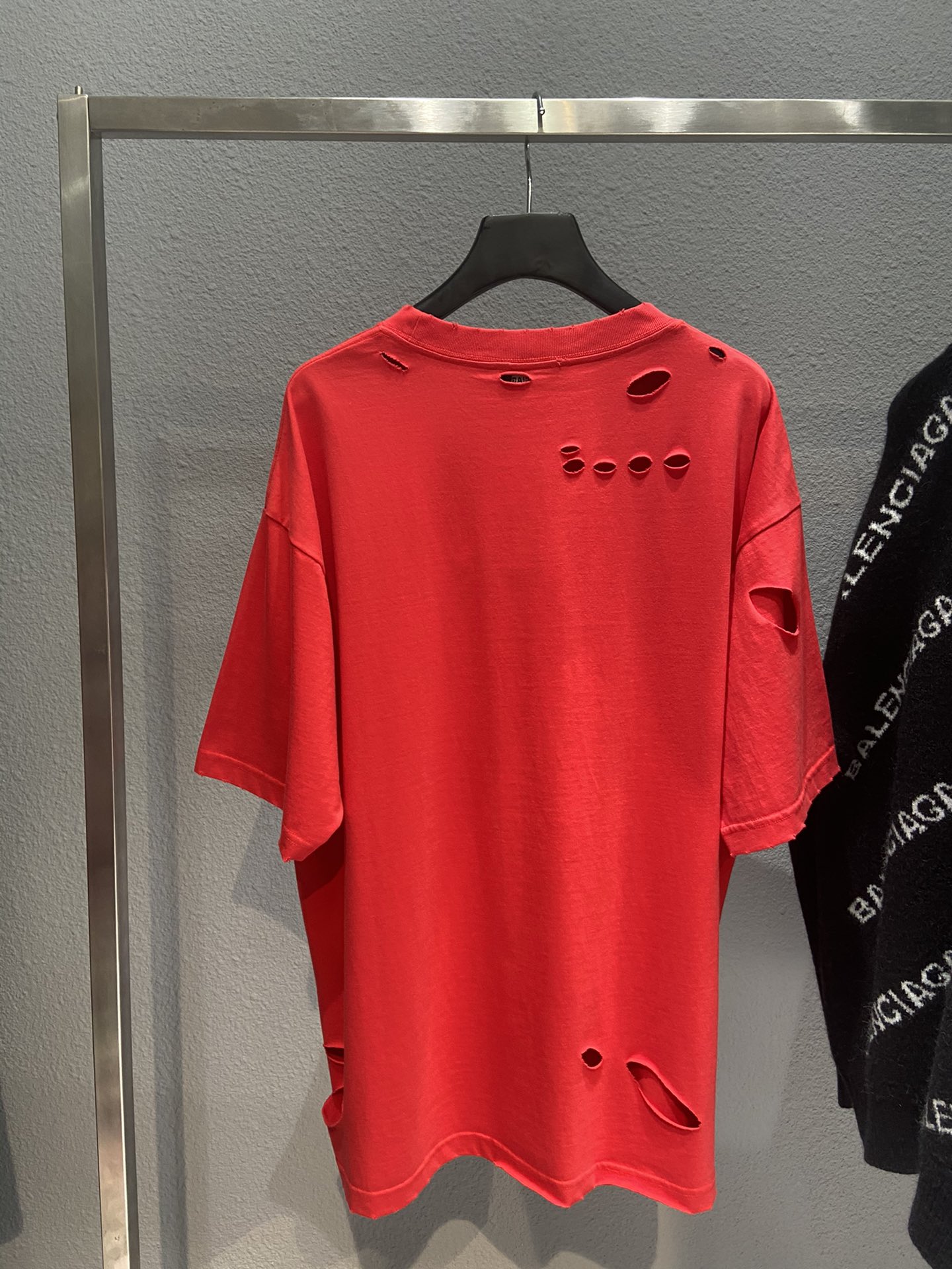 Balenciaga T-Shirt Destroyed Flatground