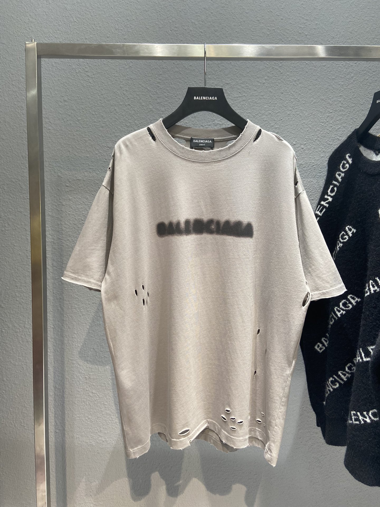 Balenciaga T-Shirt Blurry Small Fit