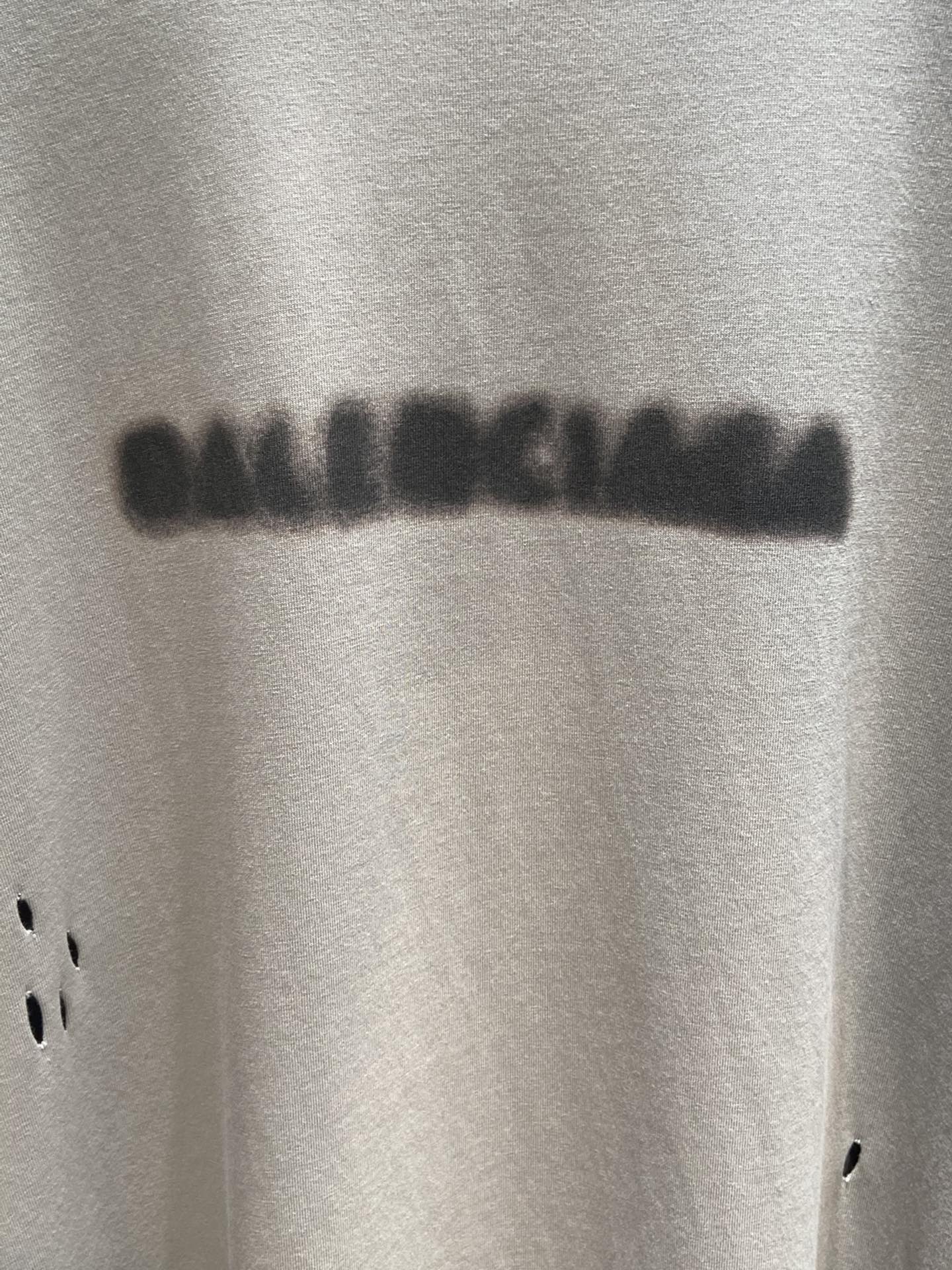 Balenciaga T-Shirt Blurry Small Fit