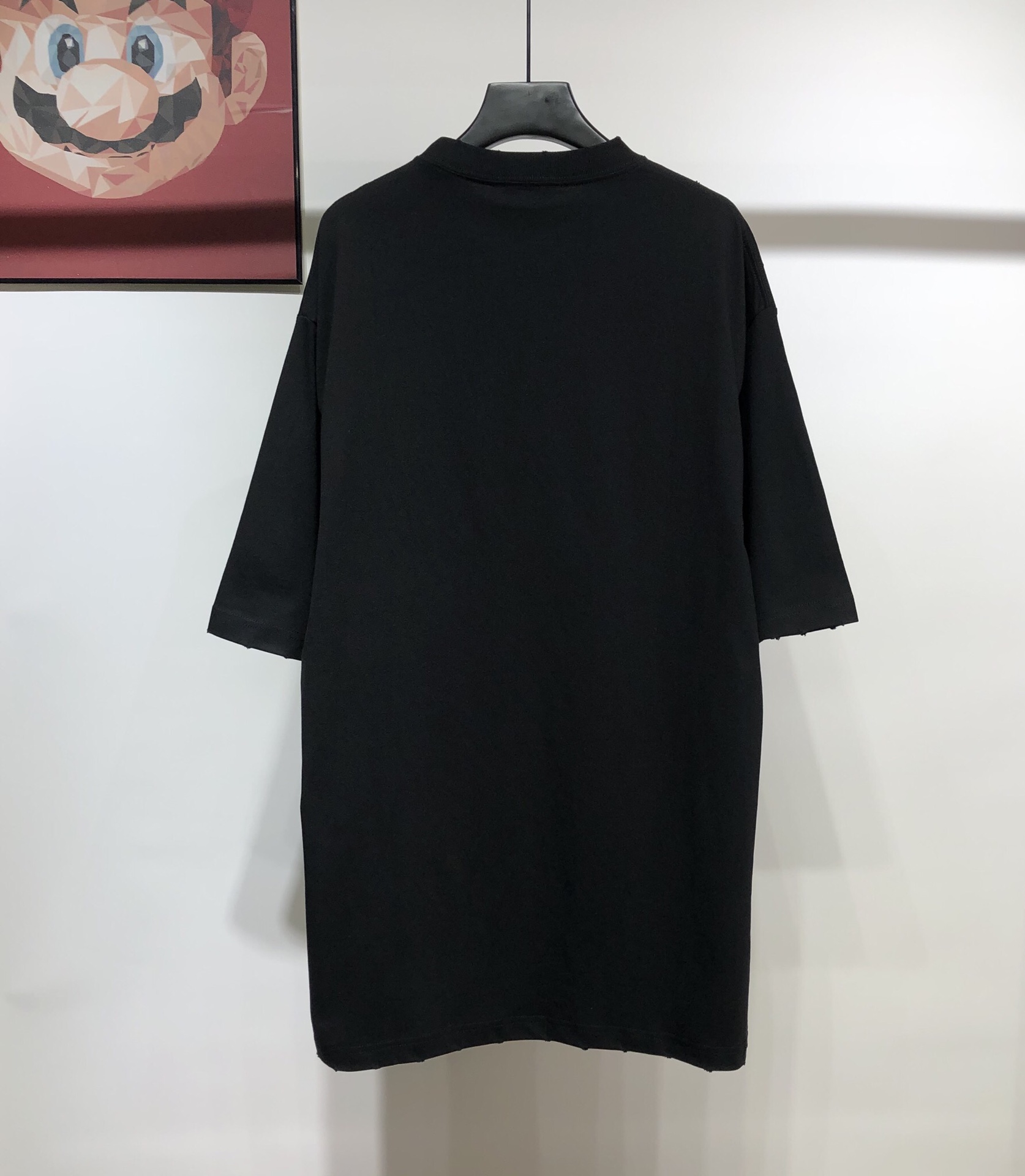 Balenciaga T-Shirt Athletes in Black