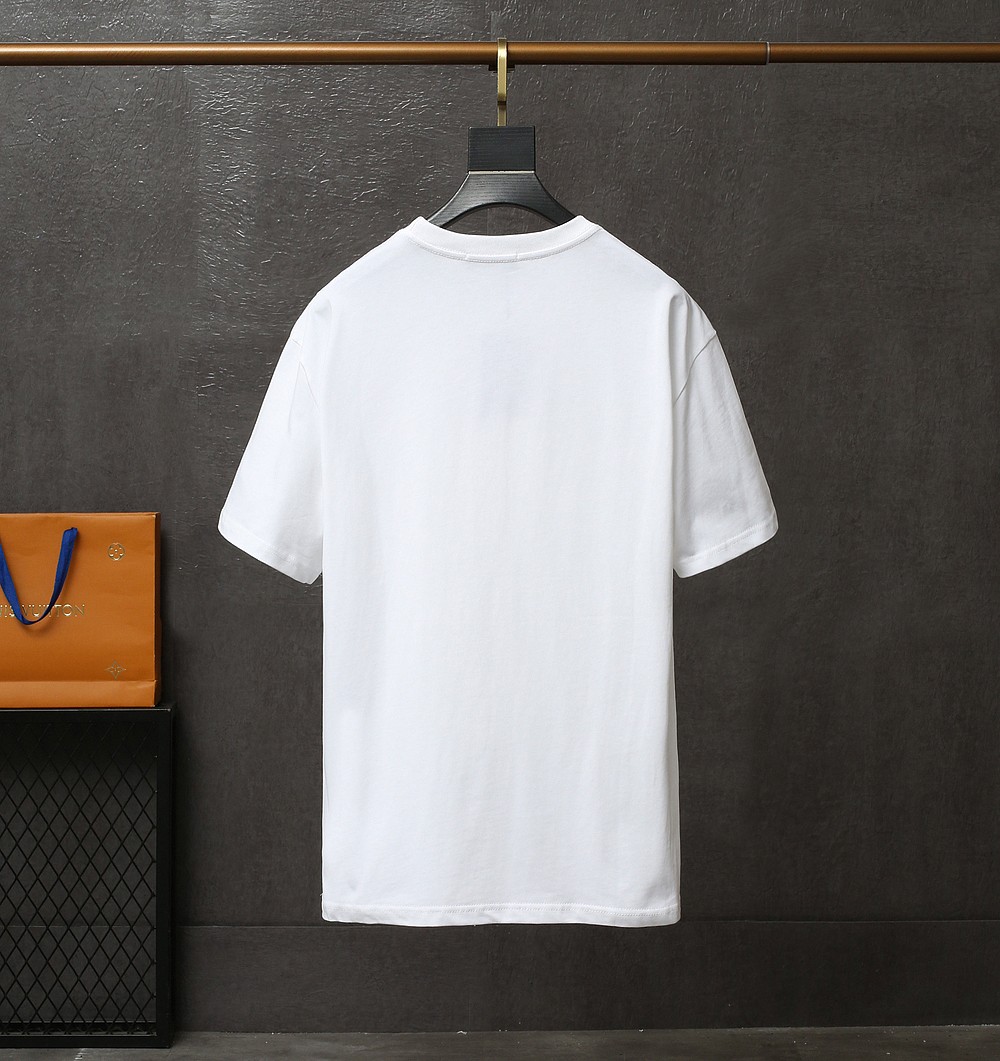 Balenciaga T-Shirt Alien Chest in White