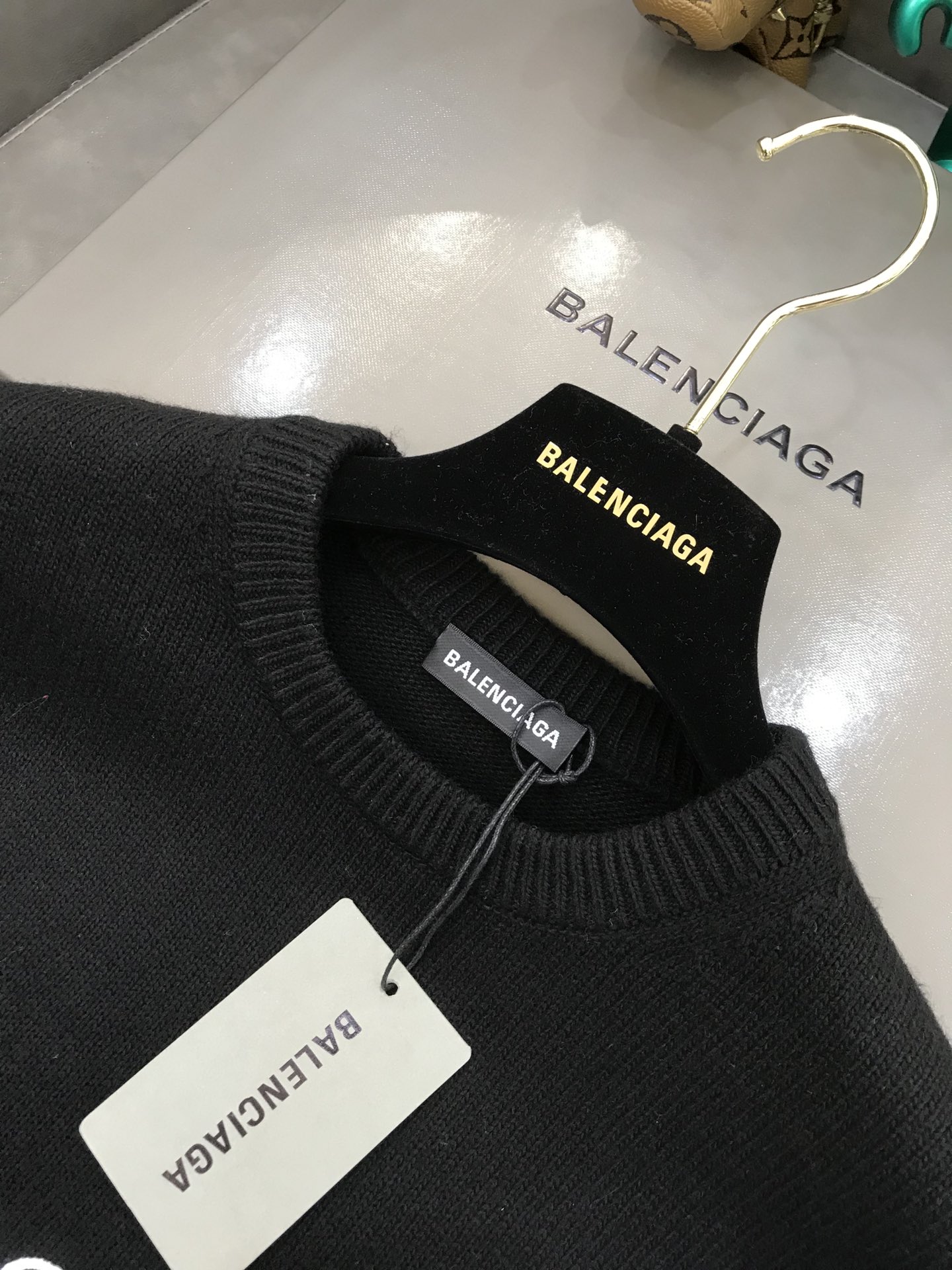 Balenciaga Sweatshirt Logo Medium Fit