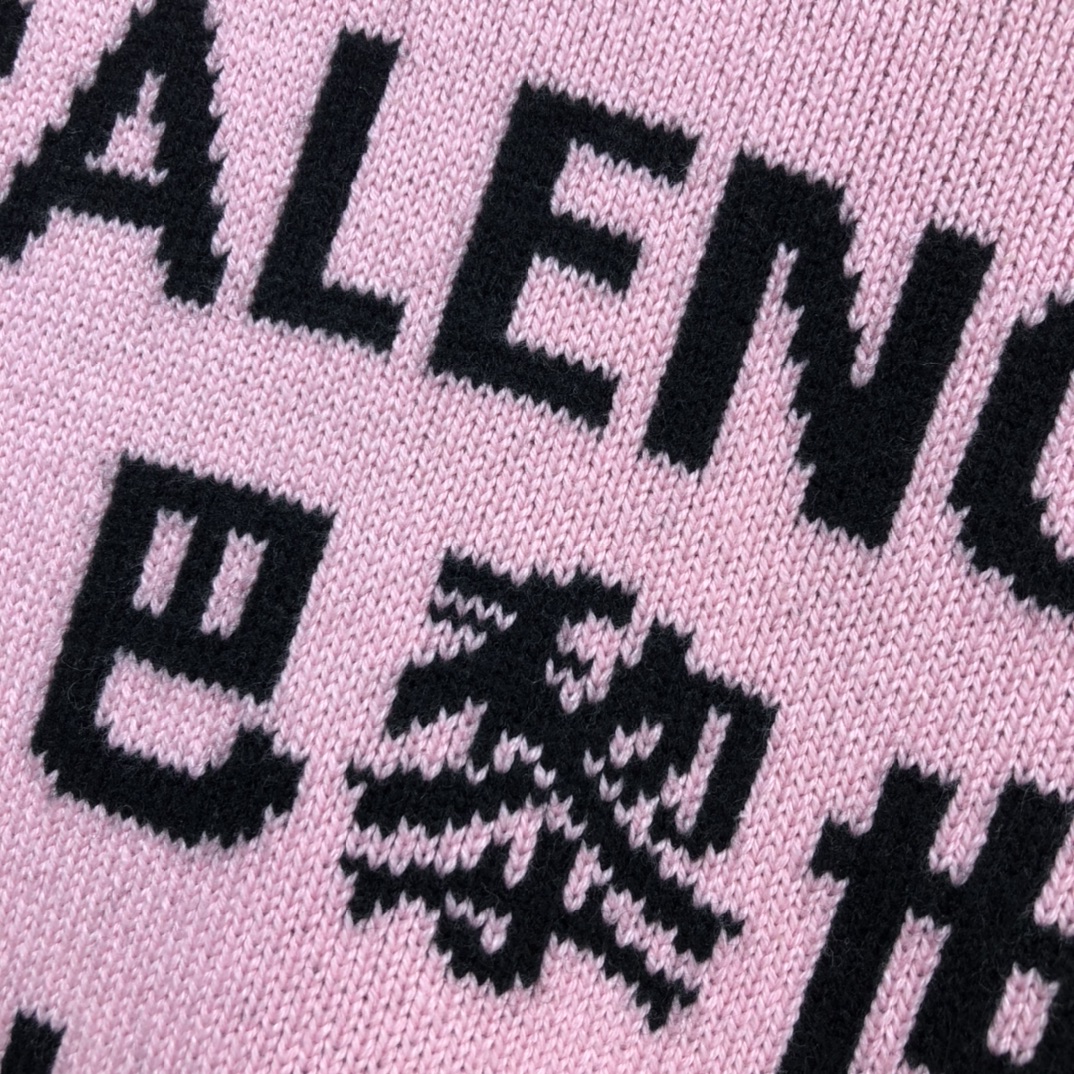 Balenciaga Sweatshirt Dry Cleaning Boxy in Pink