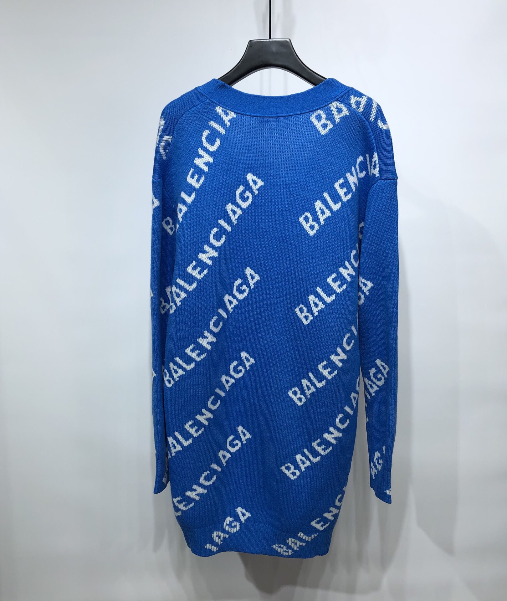 Balenciaga Sweatshirt Cardigan in Blue