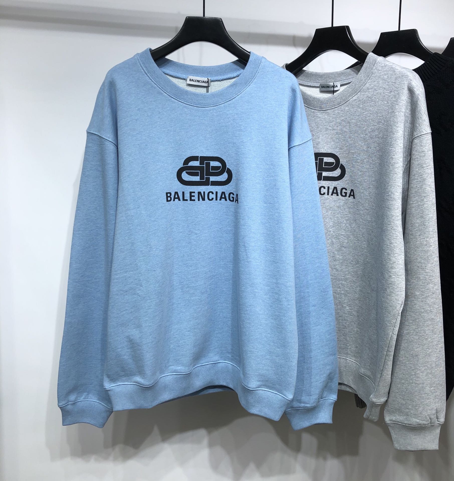 Balenciaga Sweatshirt BB Pixel Medium Fit