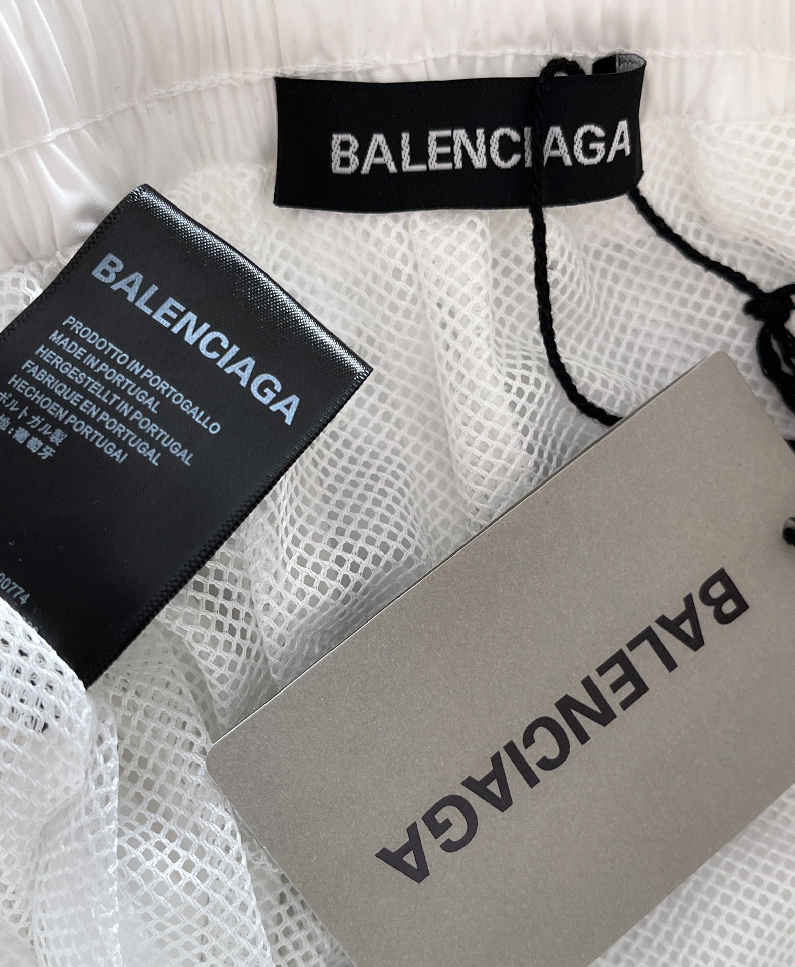 Balenciaga Shorts Sporty B Tracksuit in White