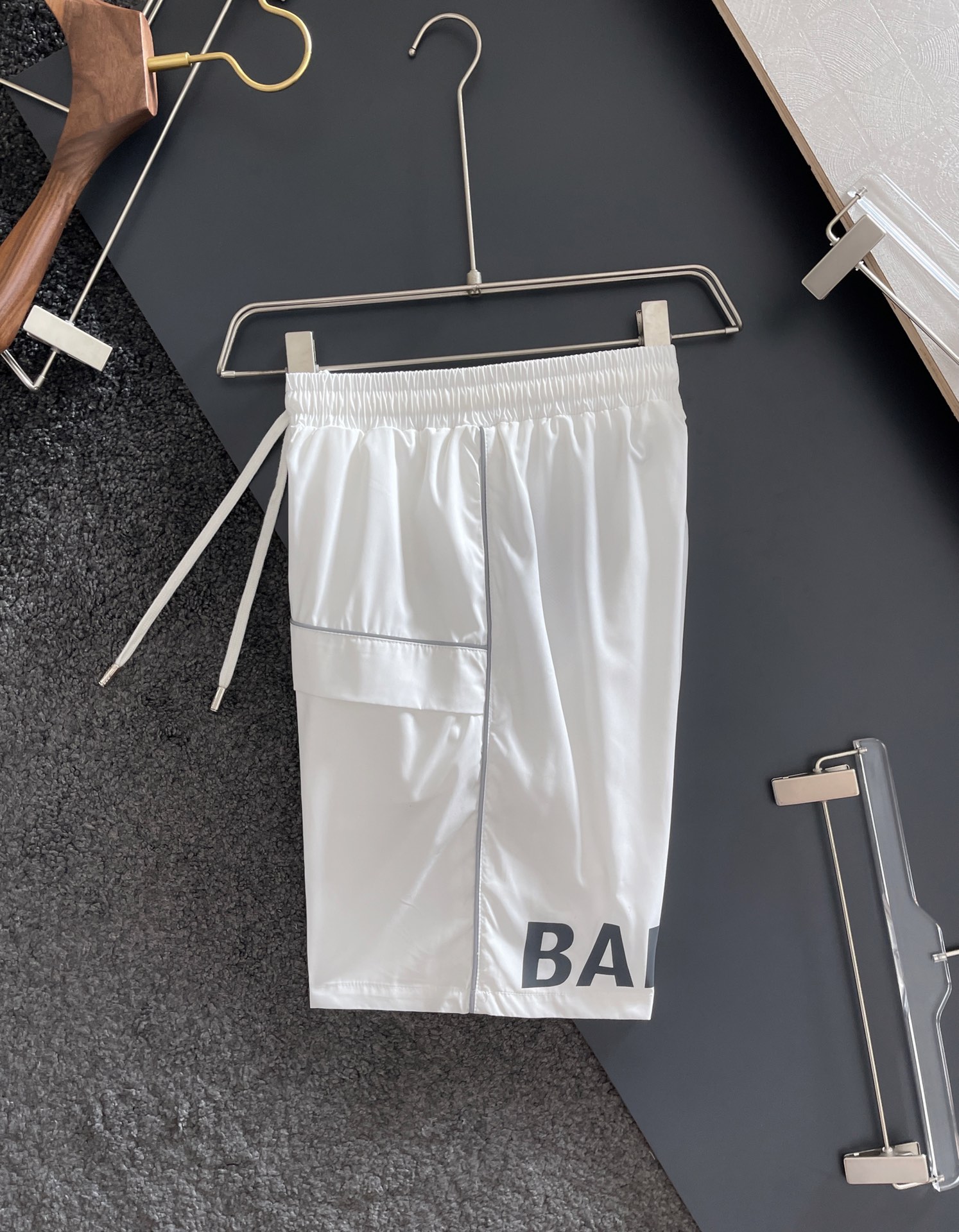 Balenciaga Shorts Sporty B Tracksuit in White