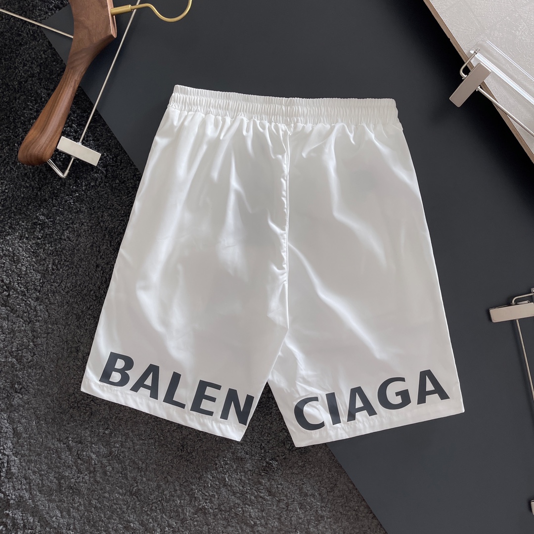 Balenciaga Shorts Sporty B Tracksuit in White