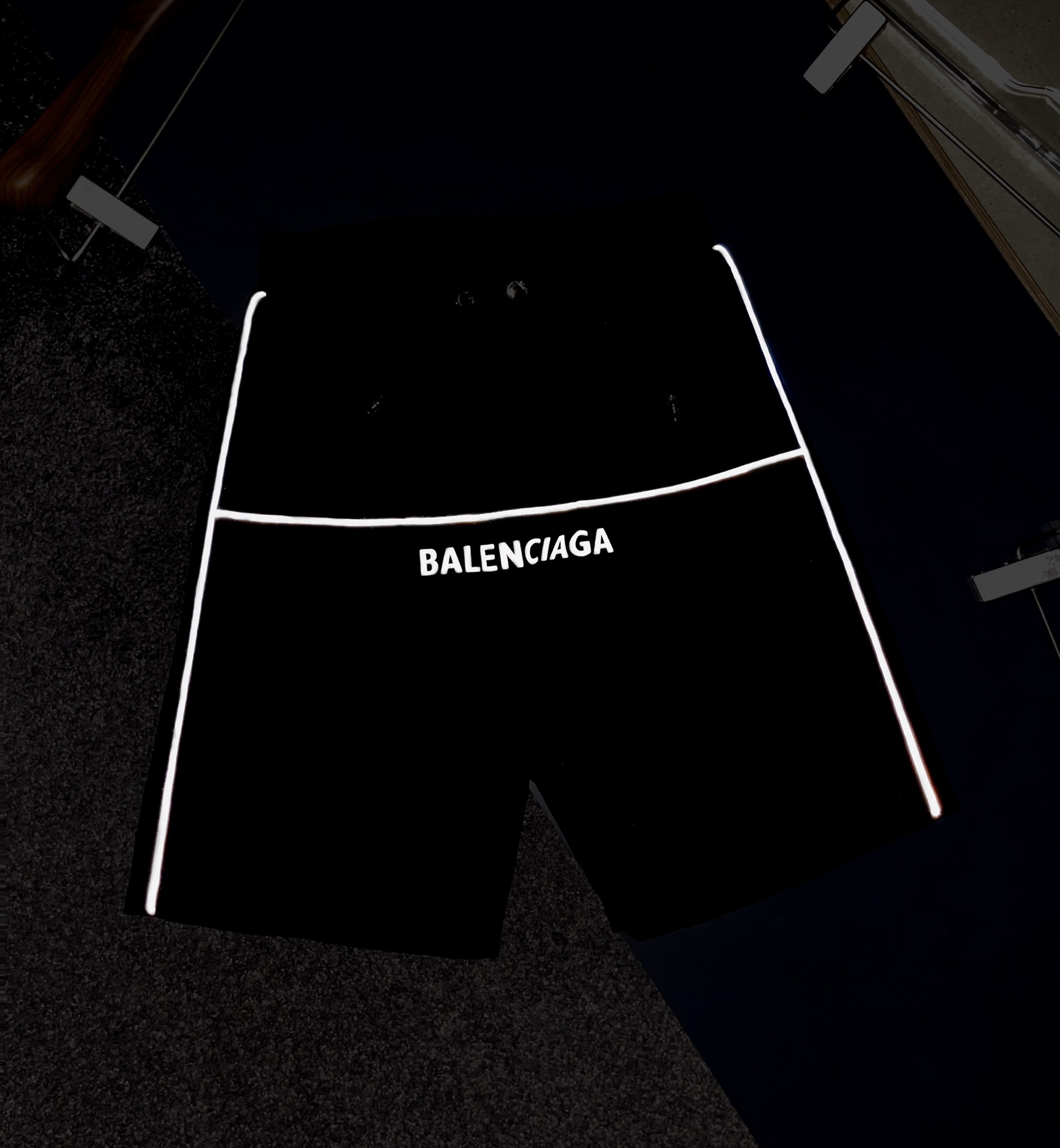 Balenciaga Shorts Sporty B Tracksuit in Black