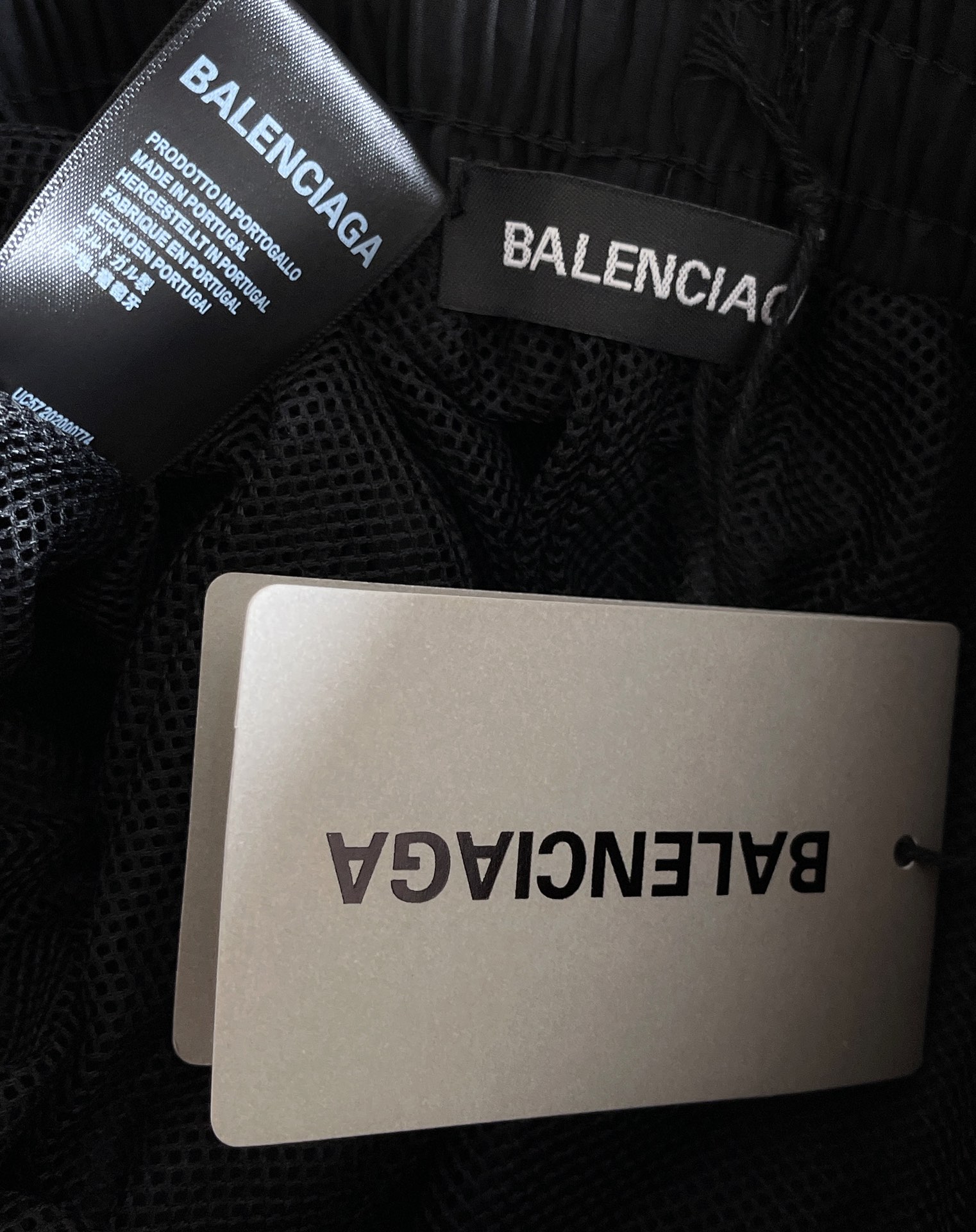 Balenciaga Shorts Sporty B Tracksuit in Black