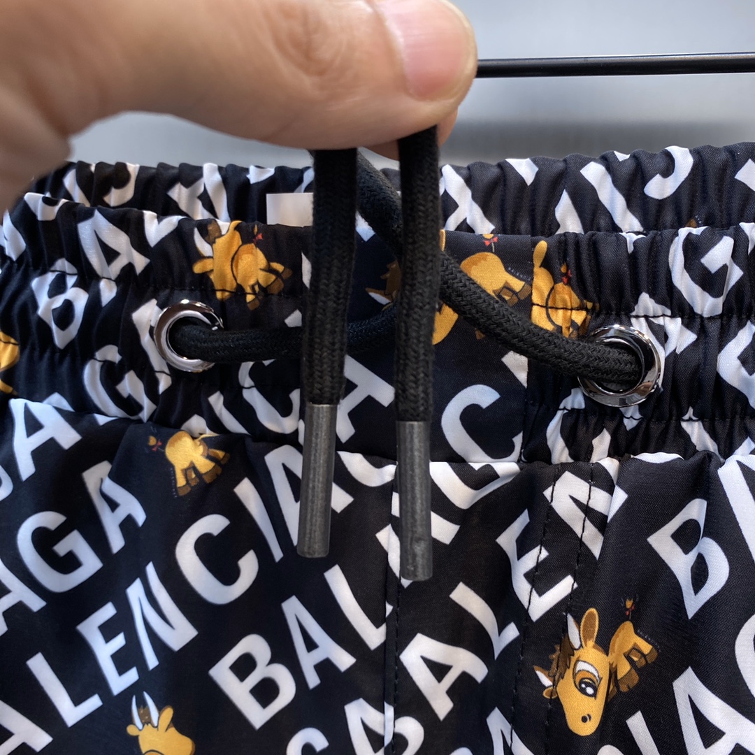 Balenciaga Shorts Sporty B Tracksuit in Black