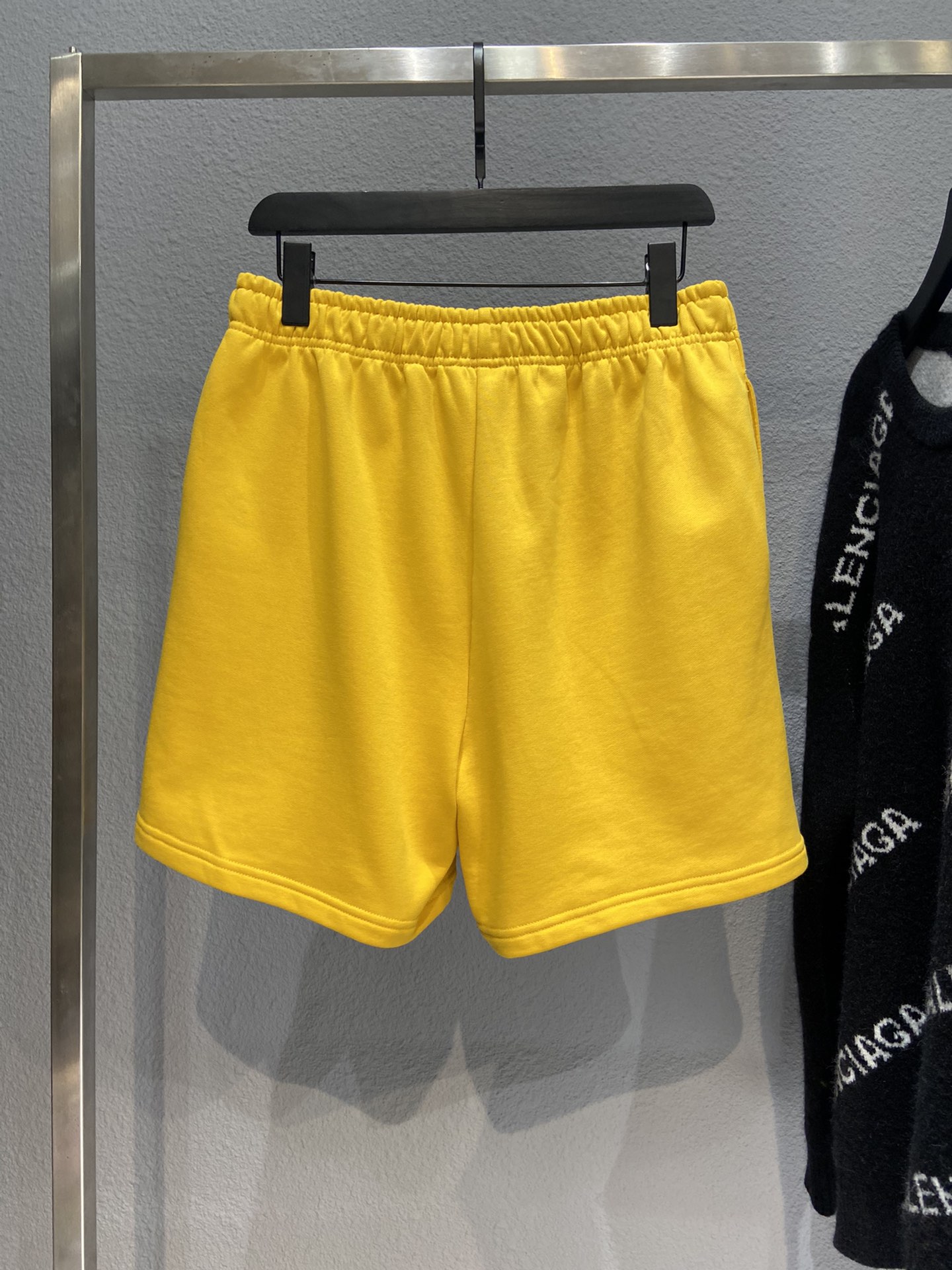 Balenciaga Shorts Cotton in Yellow