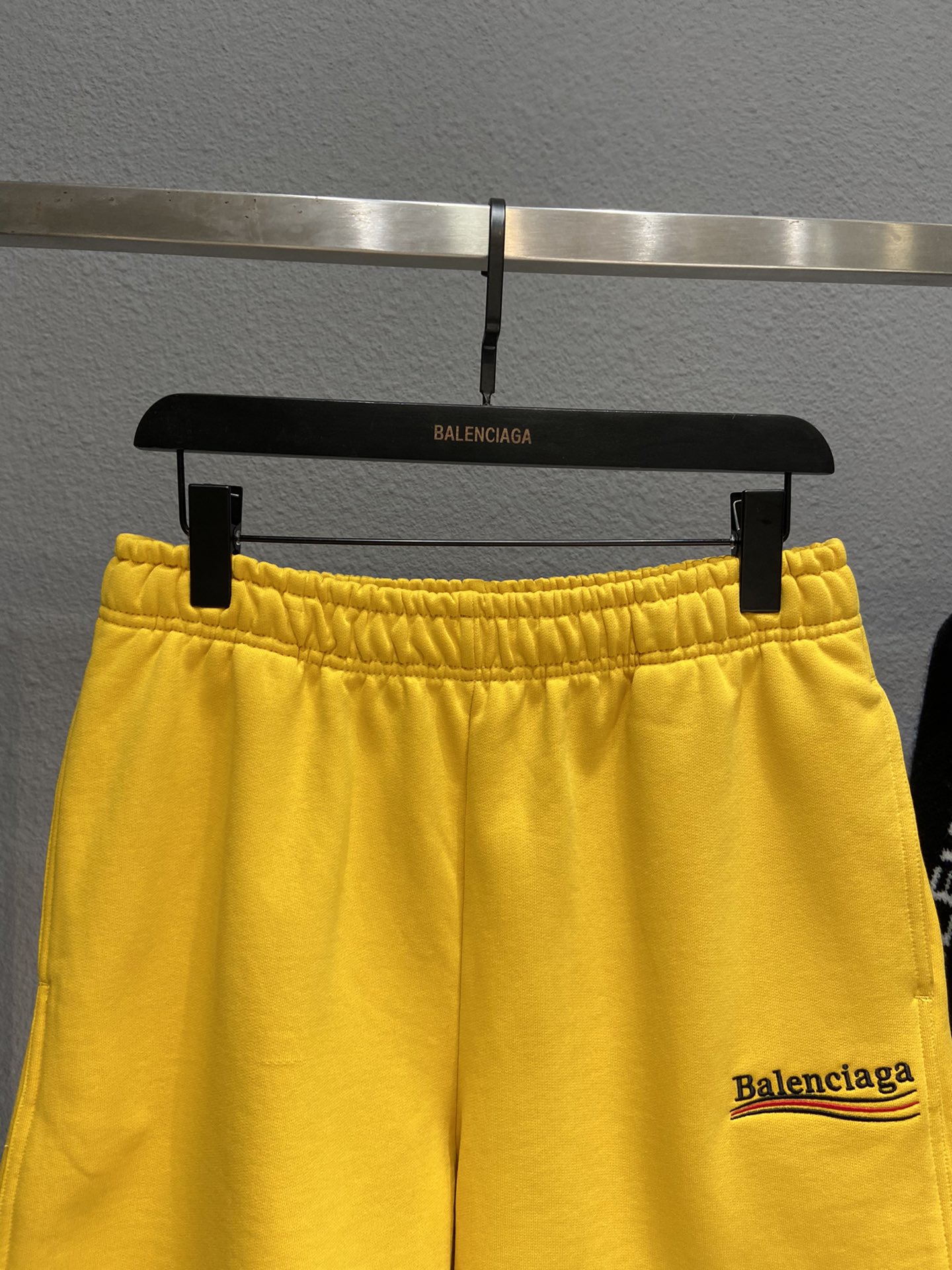 Balenciaga Shorts Cotton in Yellow