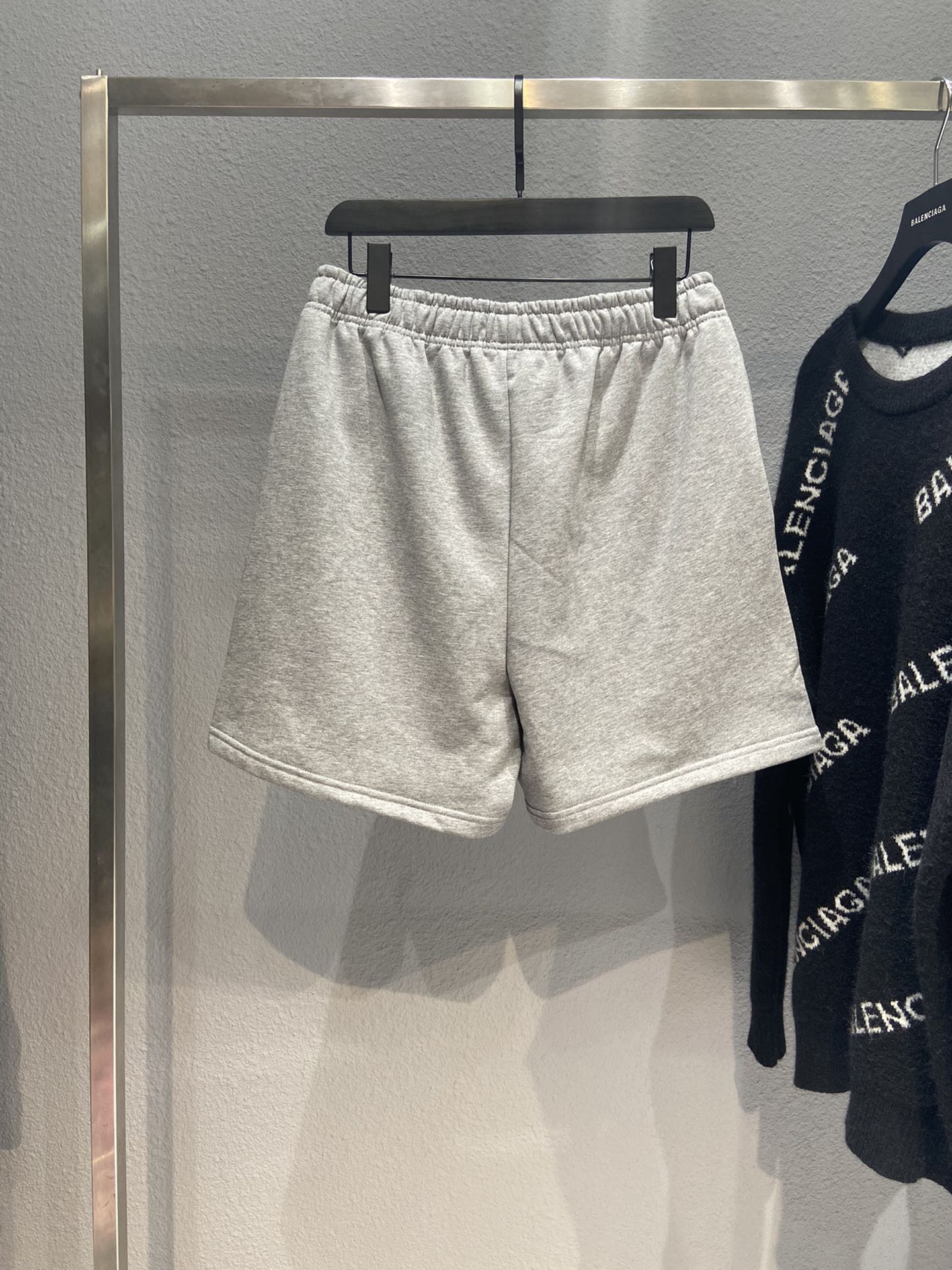 Balenciaga Shorts Cotton in Gray