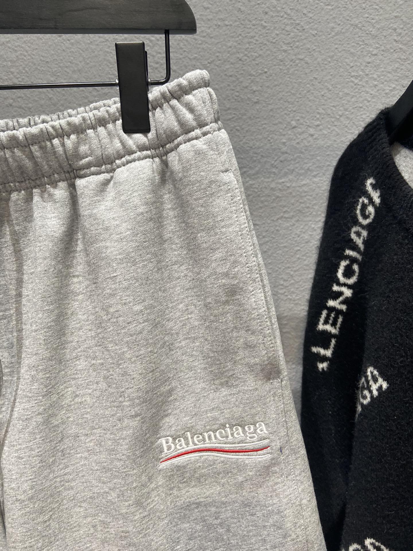 Balenciaga Shorts Cotton in Gray