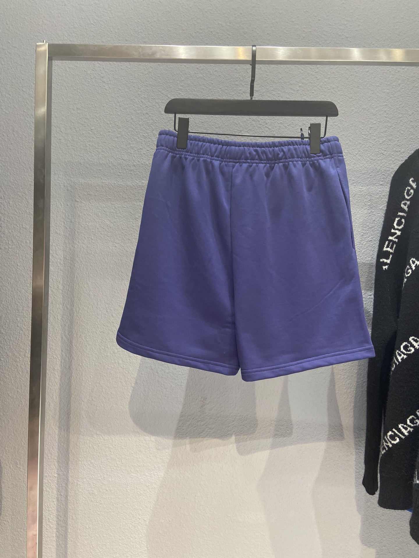 Balenciaga Shorts Cotton in Blue