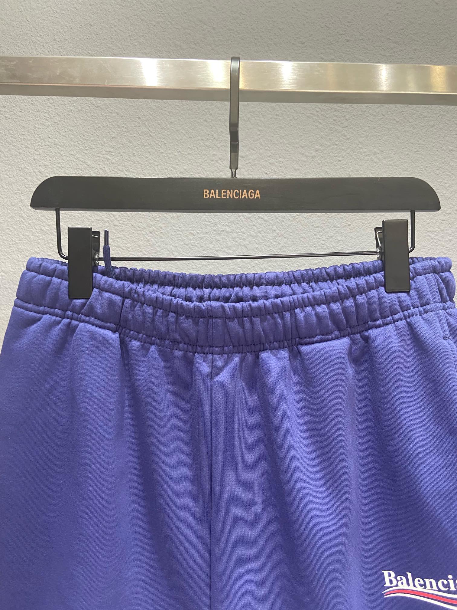 Balenciaga Shorts Cotton in Blue