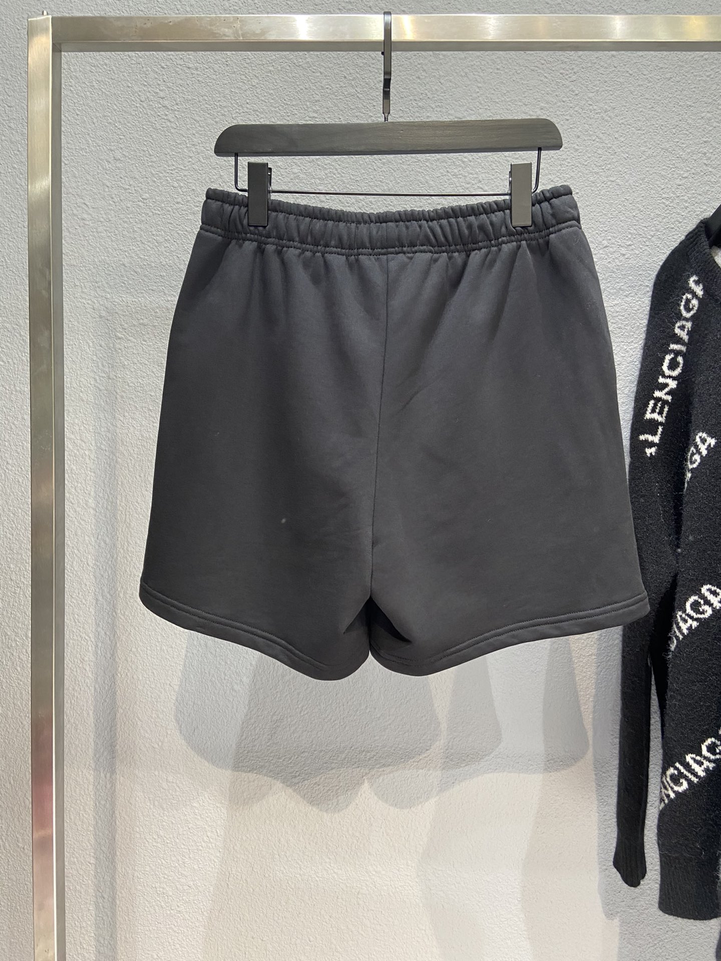 Balenciaga Shorts Cotton in Black