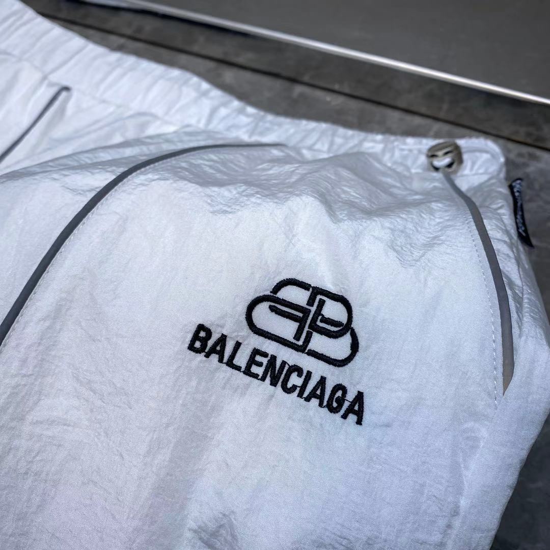 Balenciaga Pants Sporty B Tracksuit in White