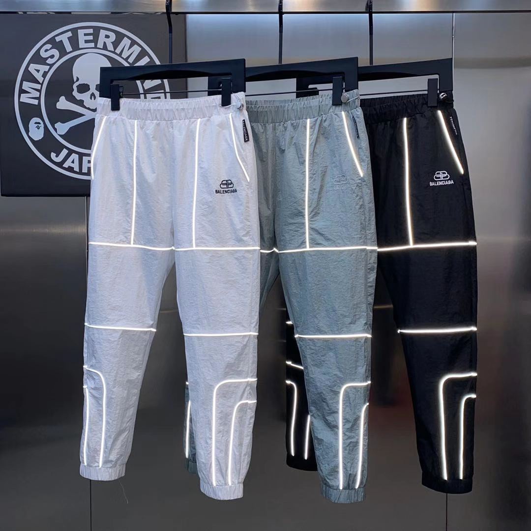 Balenciaga Pants Sporty B Tracksuit in White