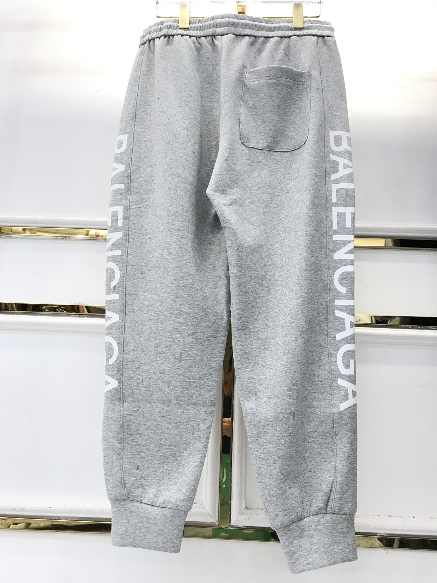 Balenciaga Pants Cotton in Gray