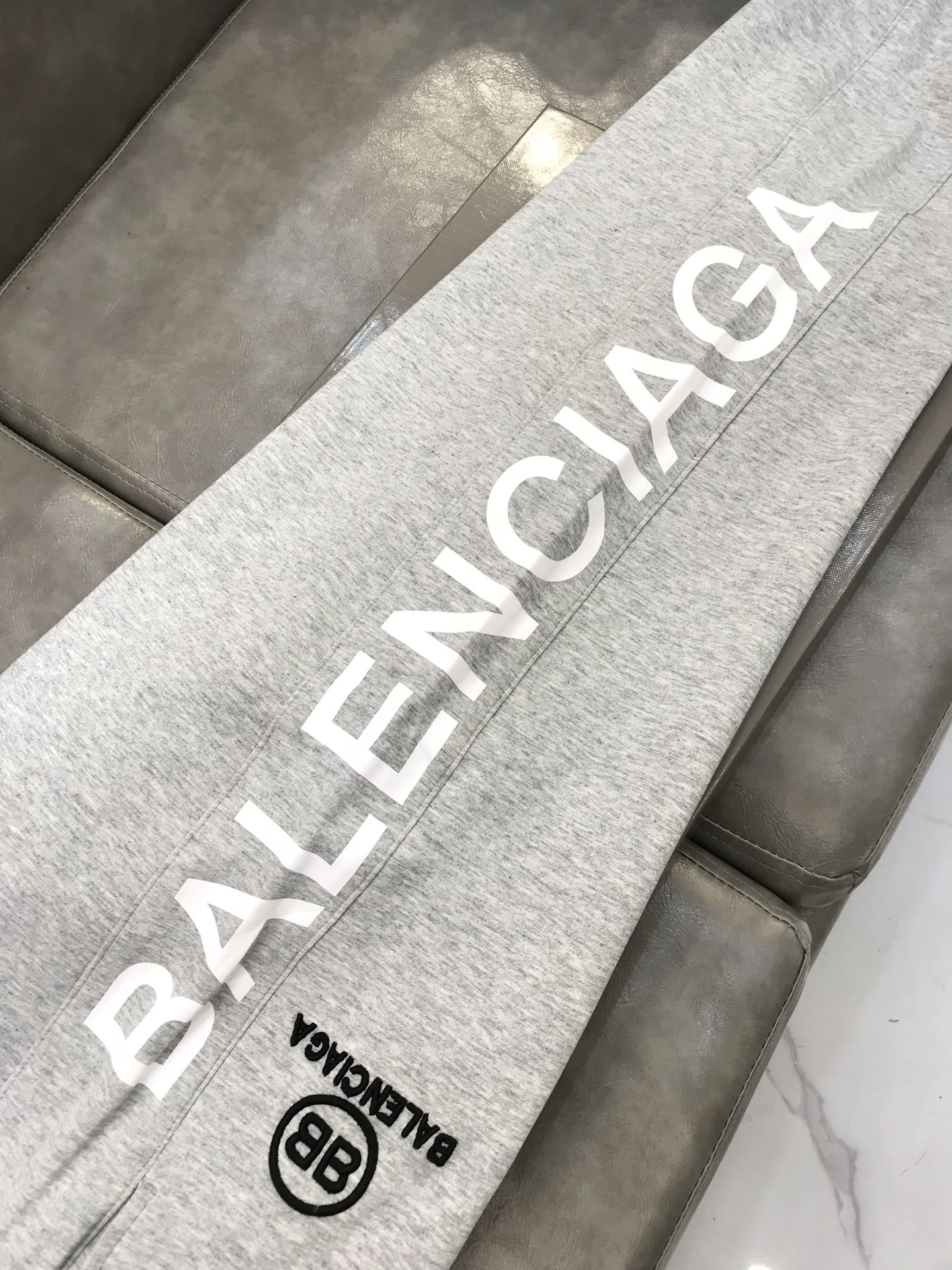 Balenciaga Pants Cotton in Gray