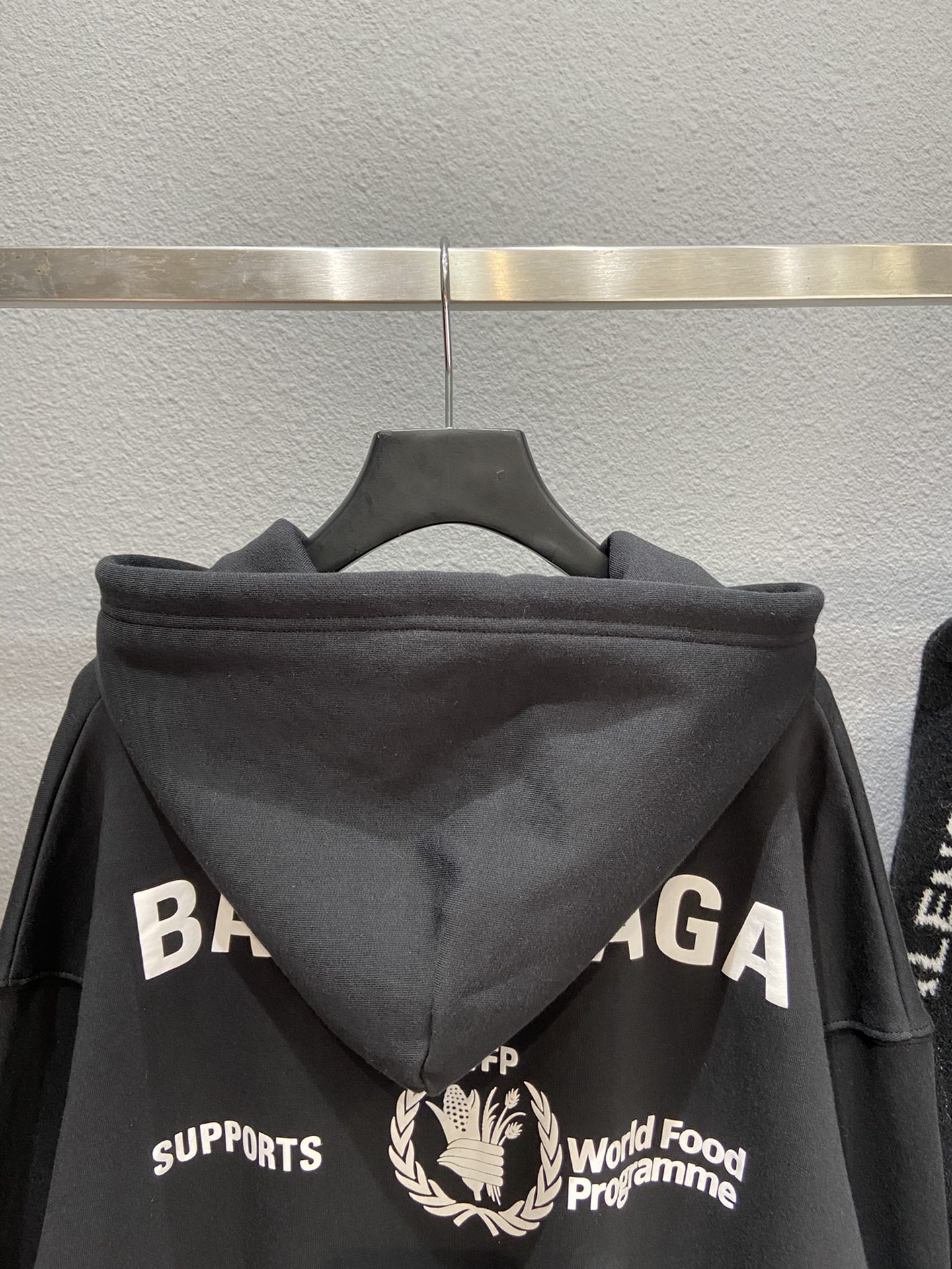 Balenciaga Hoodie Wfp Medium Fit Hoodie in Beige 