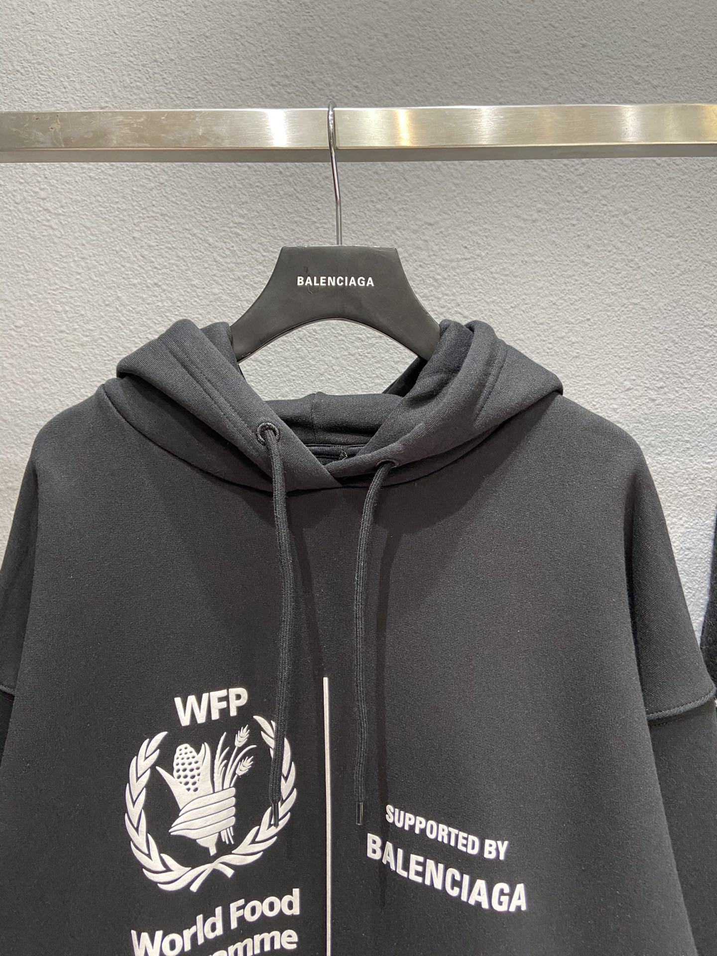 Balenciaga Hoodie Wfp Medium Fit Hoodie in Beige 