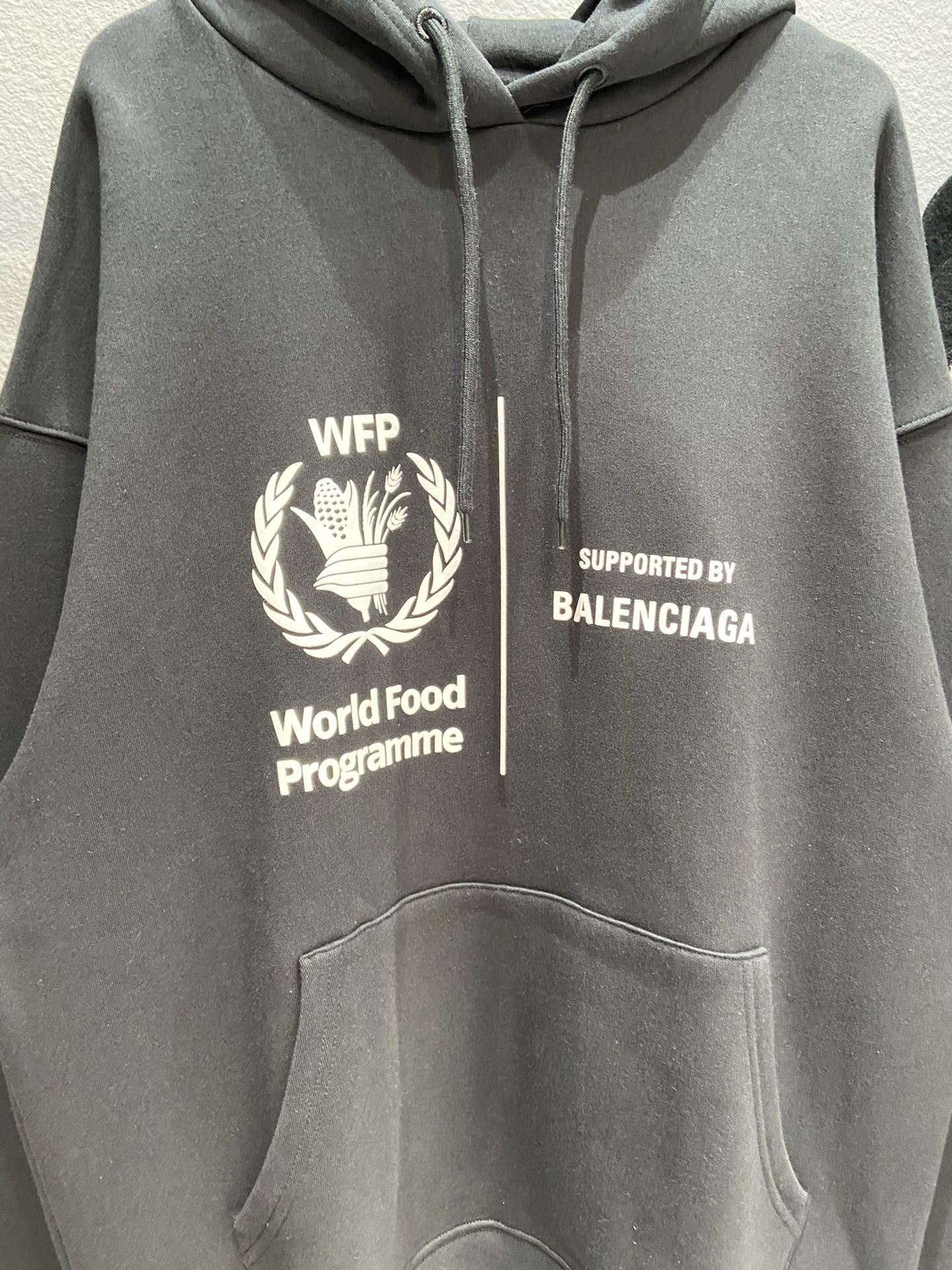 Balenciaga Hoodie Wfp Medium Fit Hoodie in Beige 