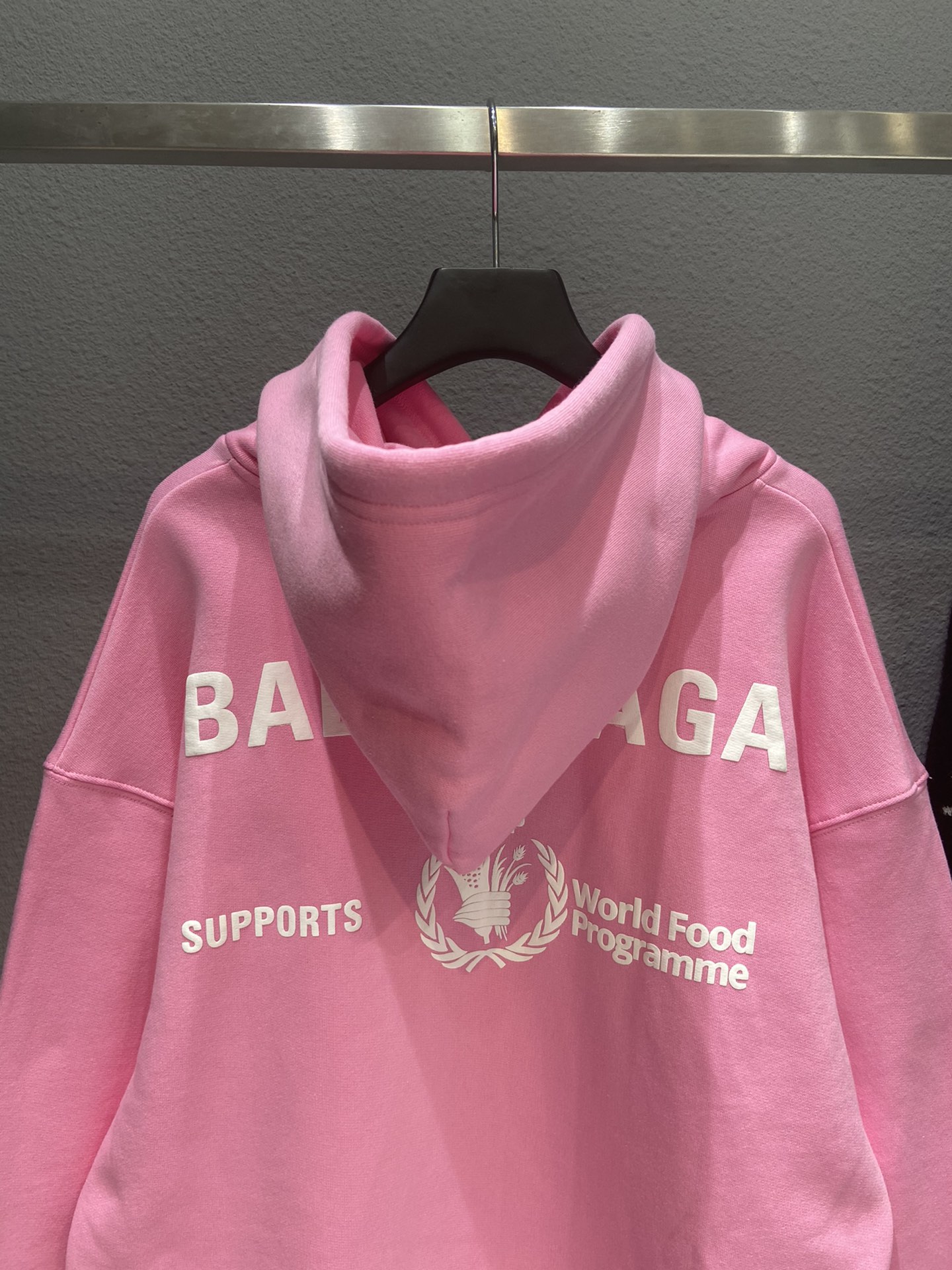 Balenciaga Hoodie WFP Medium Fit Hoodie in Beige 