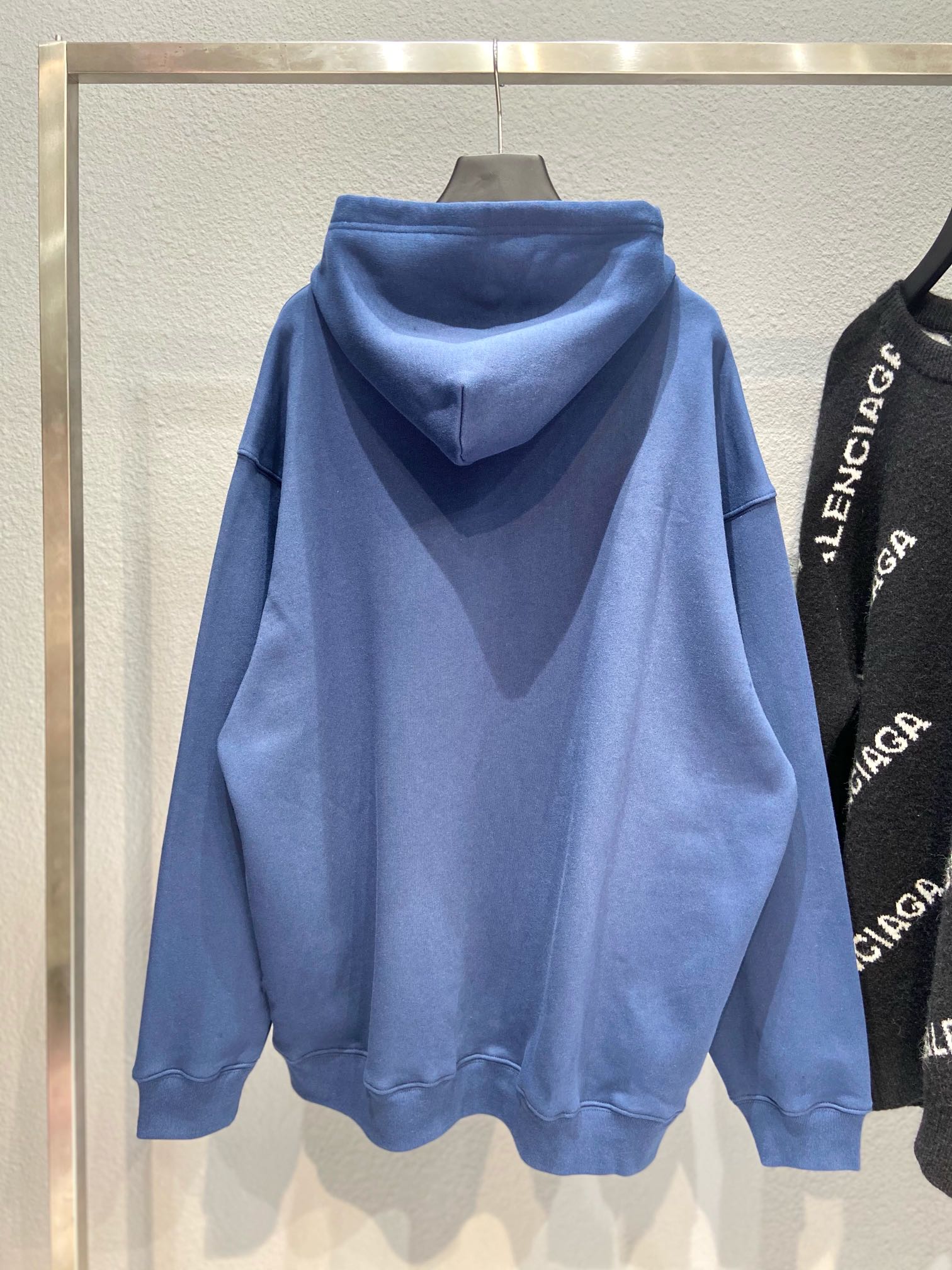 Balenciaga Hoodie Pride Boxy in Blue