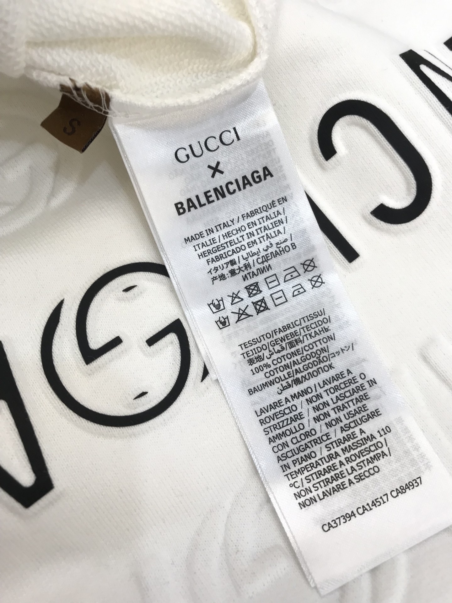 Balenciaga Hoodie Logo Medium Fit