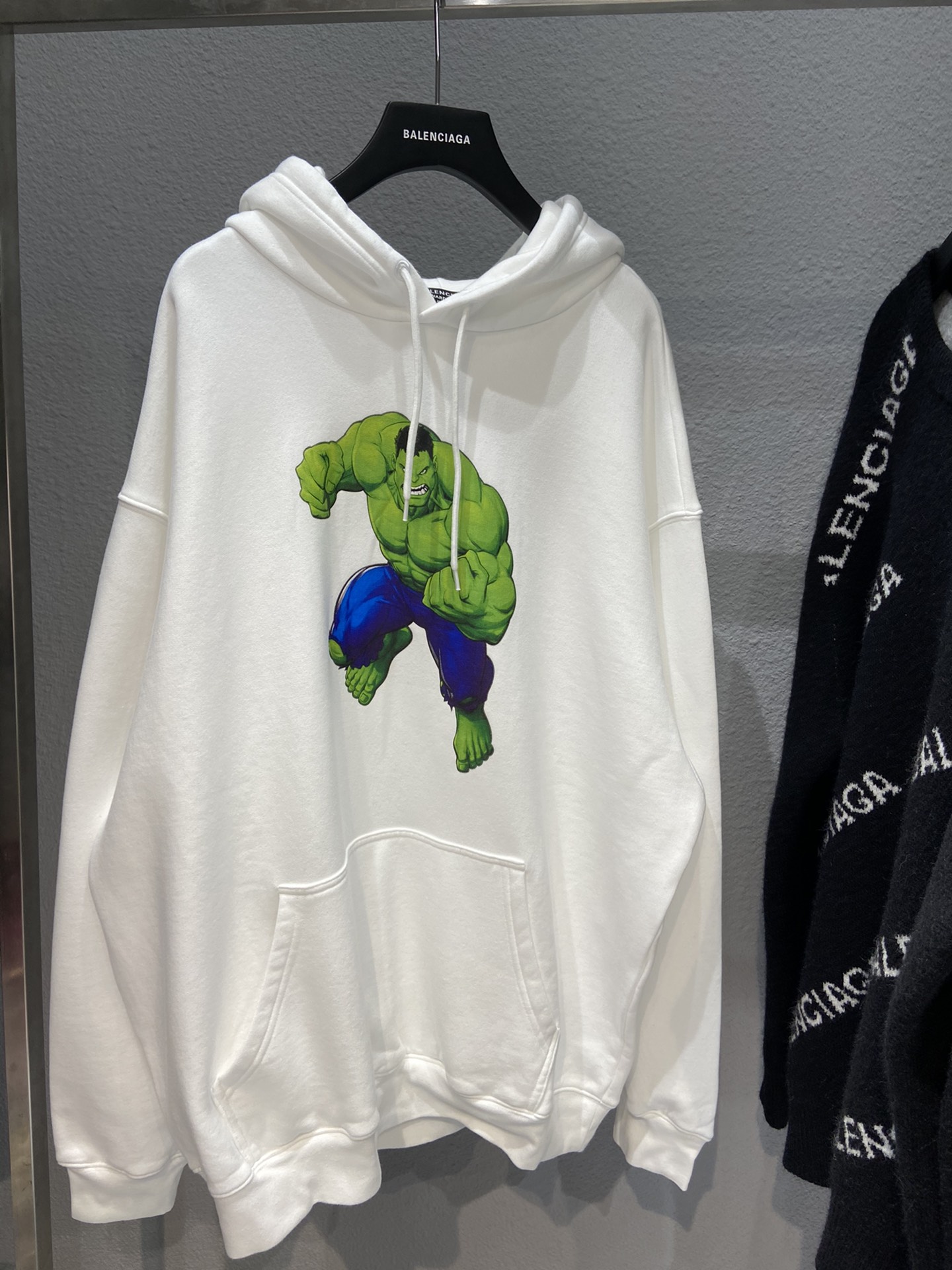 Balenciaga Hoodie Hulk©2021marvel Medium Fit