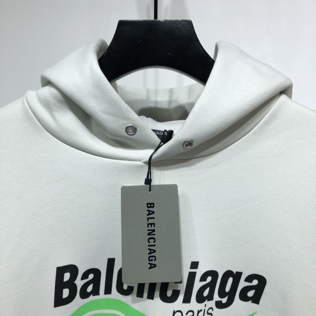 Balenciaga Hoodie Dry Cleaning Boxy