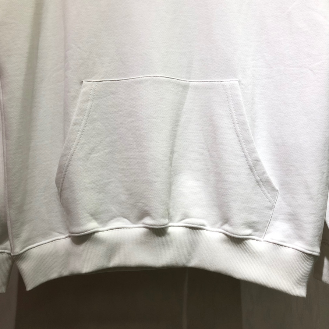 Balenciaga Hoodie BB Pixel Medium Fit in White