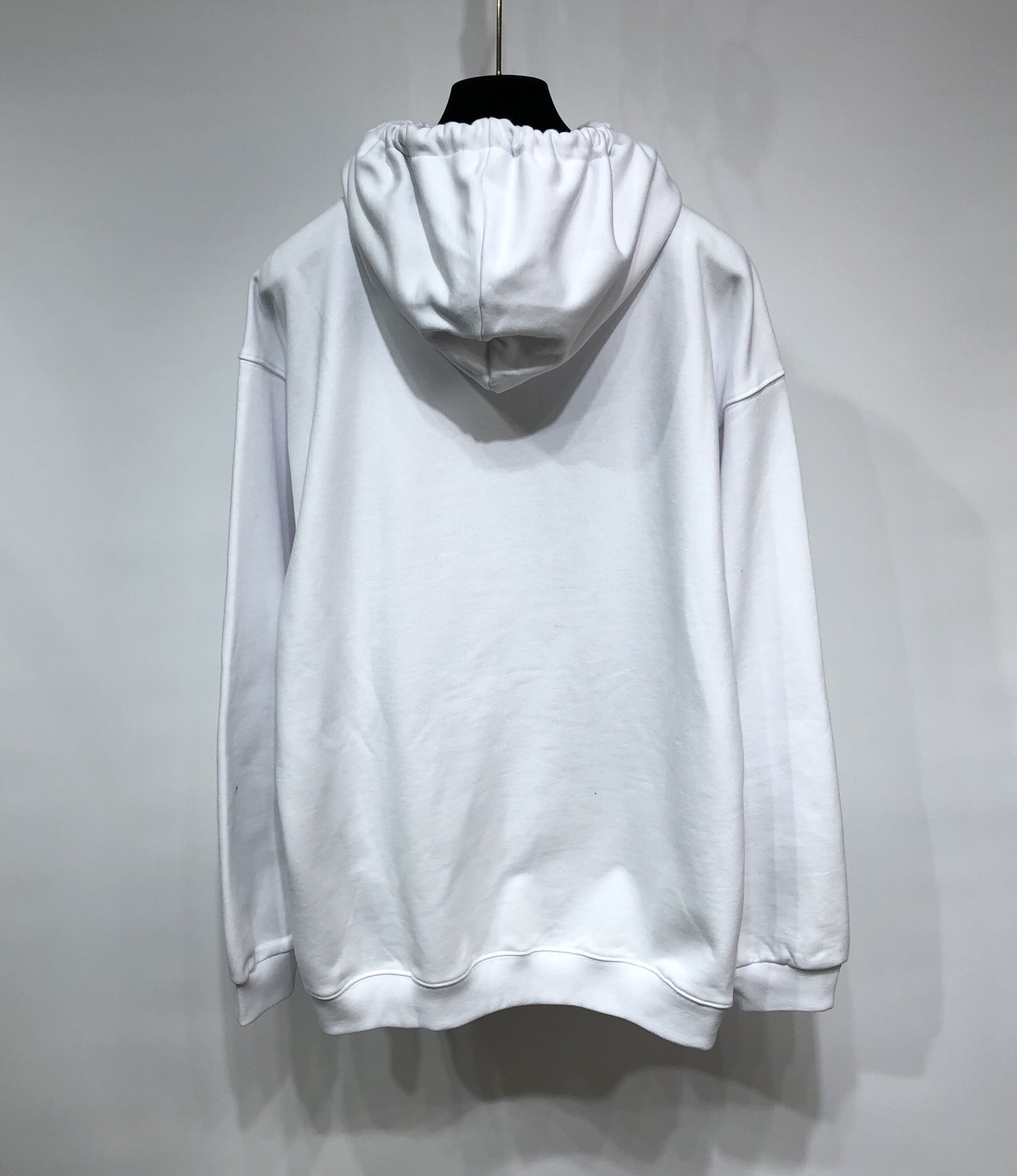 Balenciaga Hoodie BB Pixel Medium Fit in White