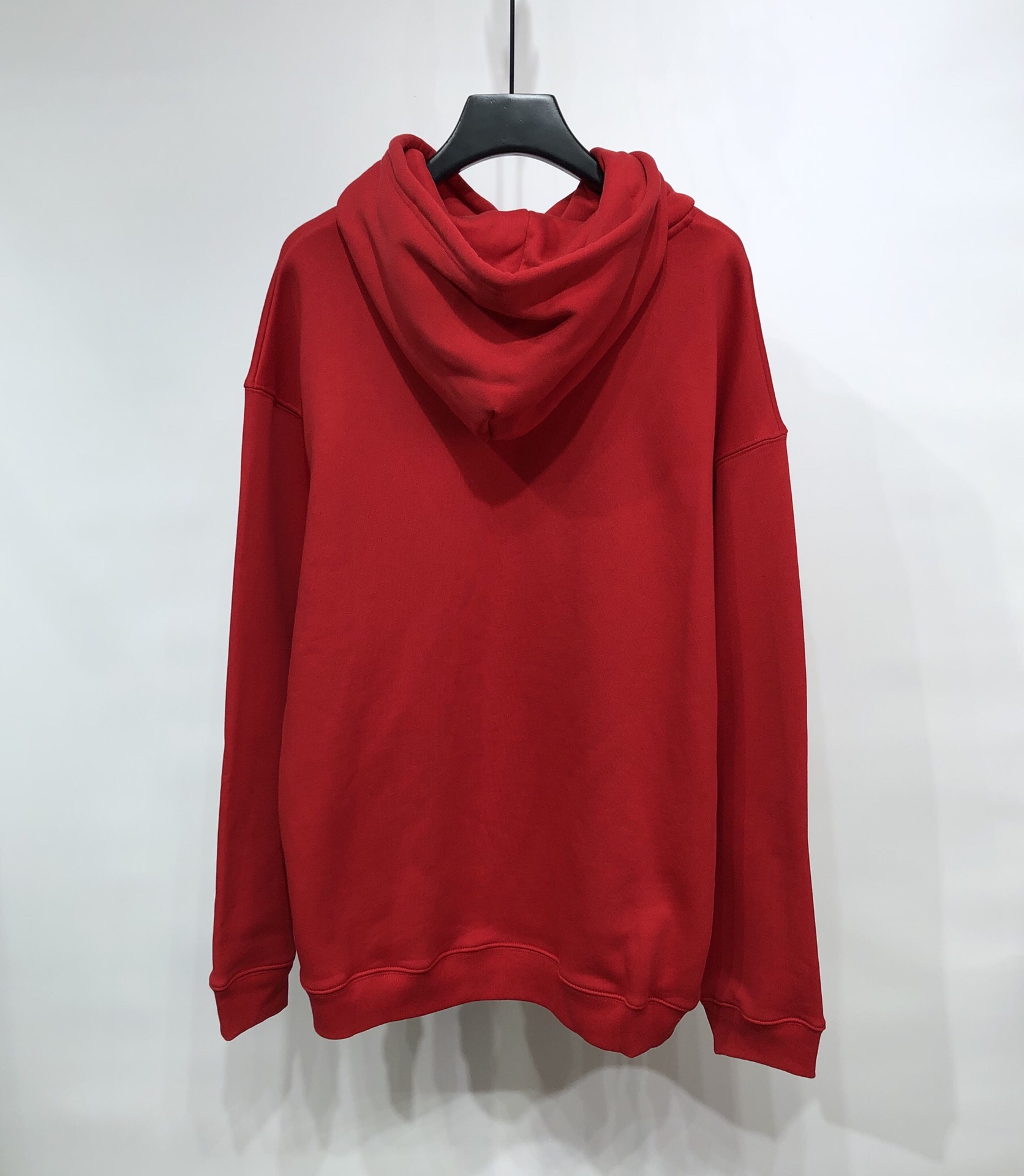 Balenciaga Hoodie BB Pixel Medium Fit in Red