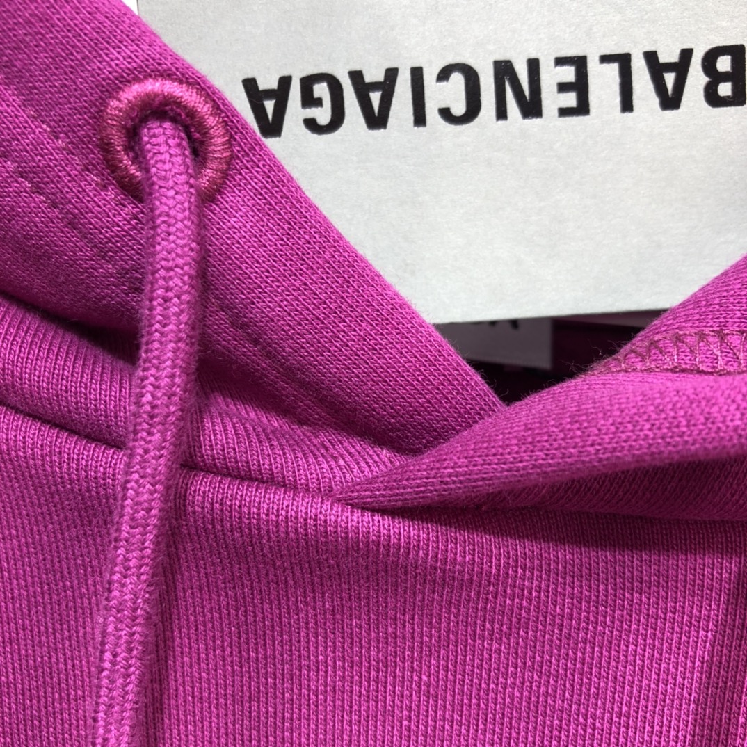 Balenciaga Hoodie BB Pixel Medium Fit in Purple