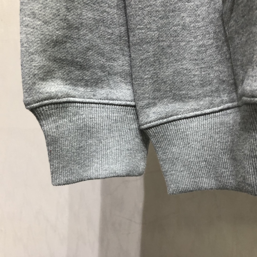 Balenciaga Hoodie BB Pixel Medium Fit in Gray