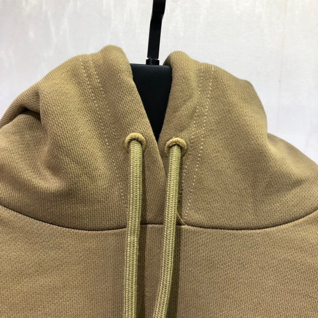 Balenciaga Hoodie BB Pixel Medium Fit in Brown