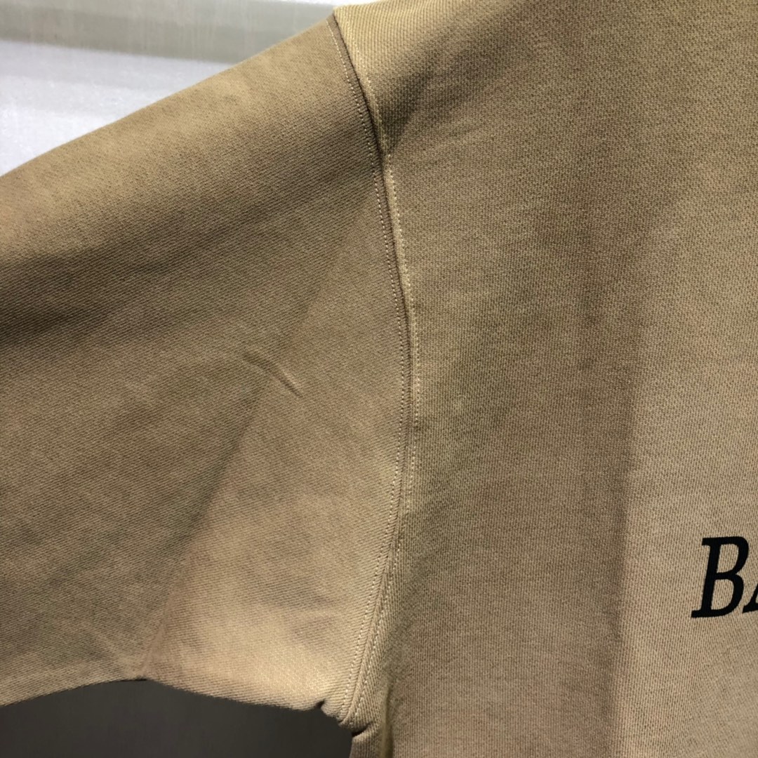 Balenciaga Hoodie BB Pixel Medium Fit in Brown