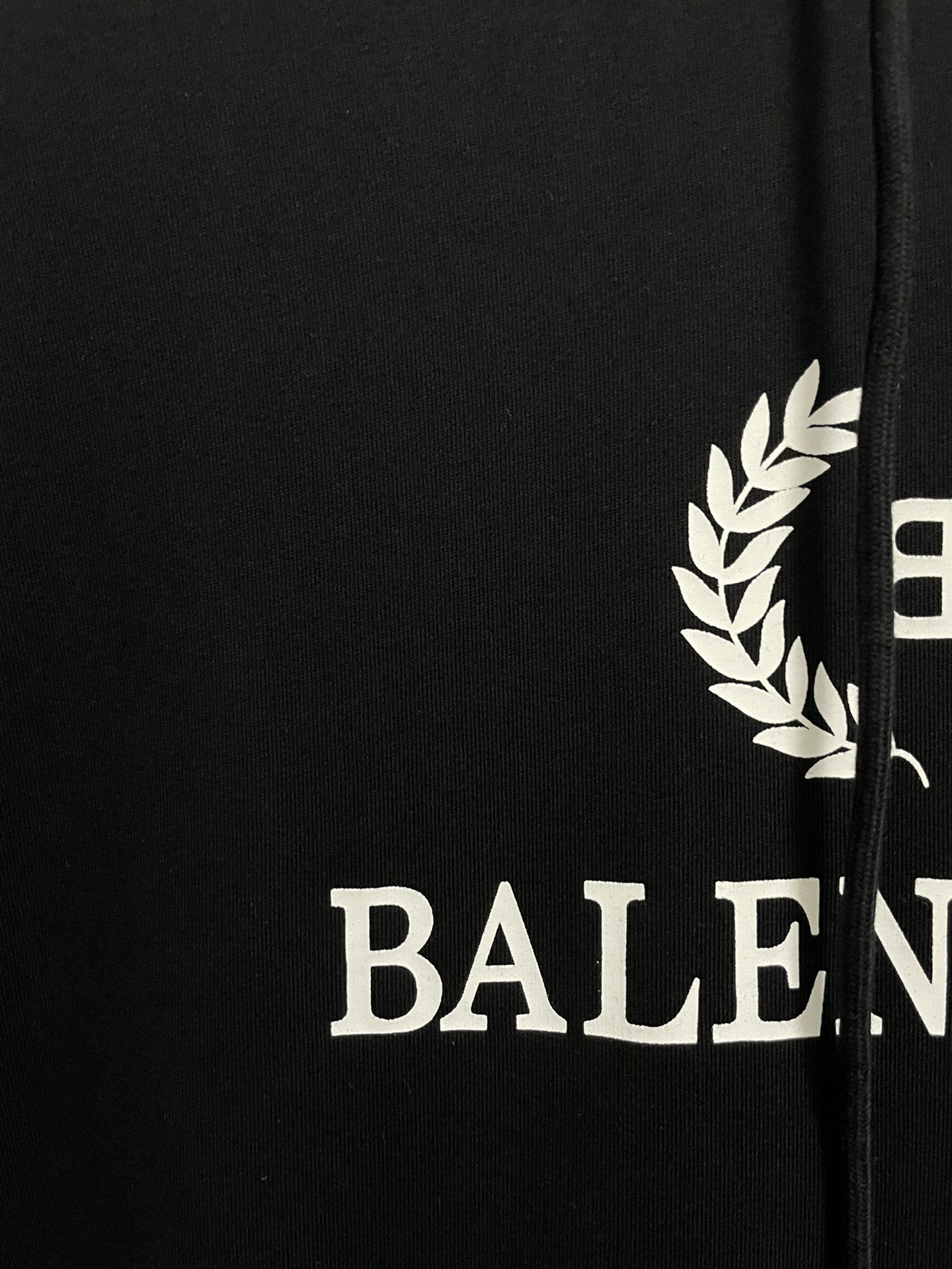 Balenciaga Hoodie BB Pixel Medium Fit in Black