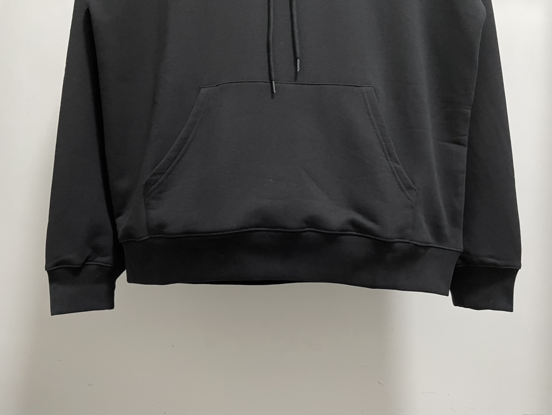 Balenciaga Hoodie BB Pixel Medium Fit in Black