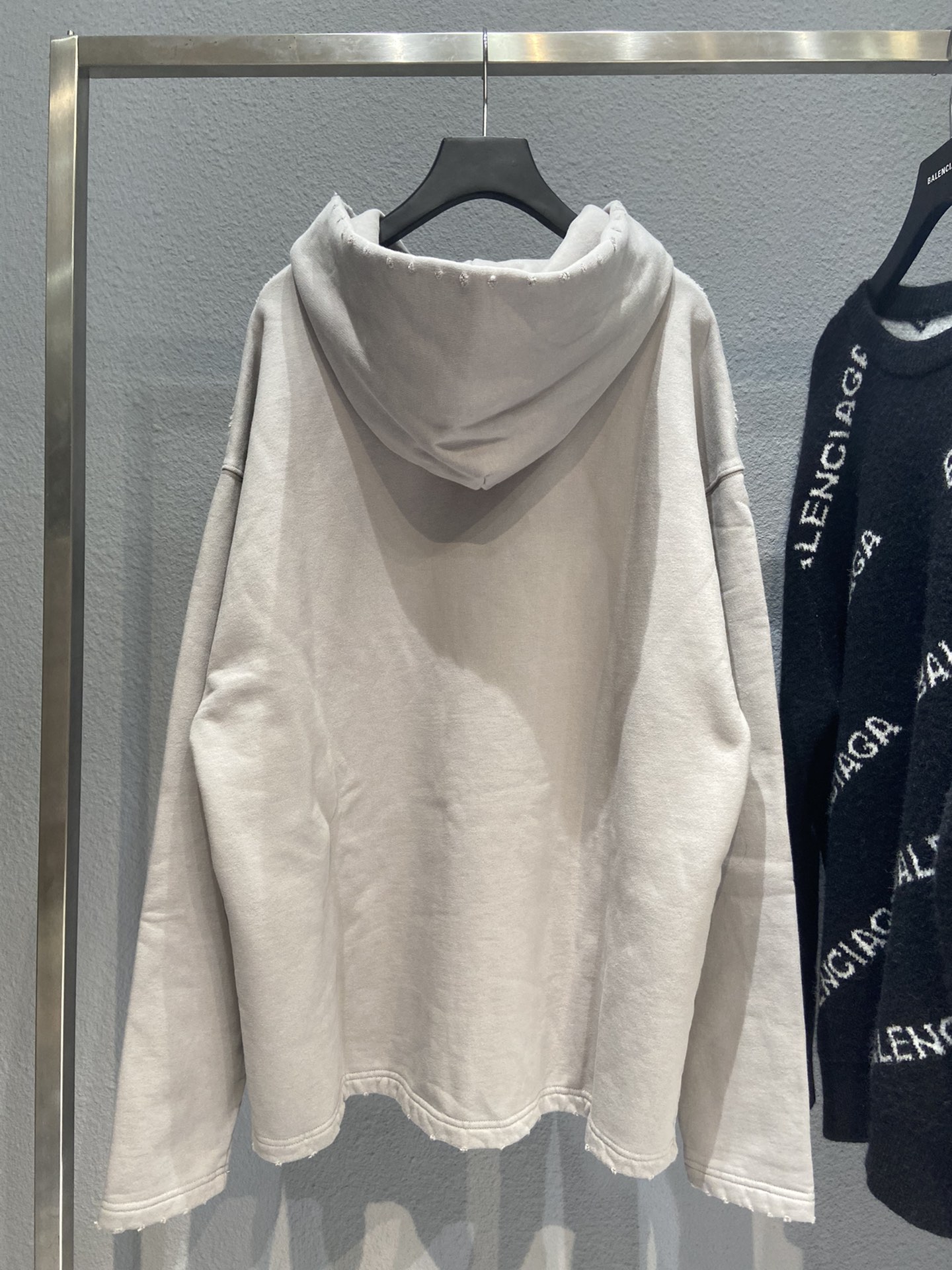 Balenciaga Hoodie BB Pixel Medium Fit